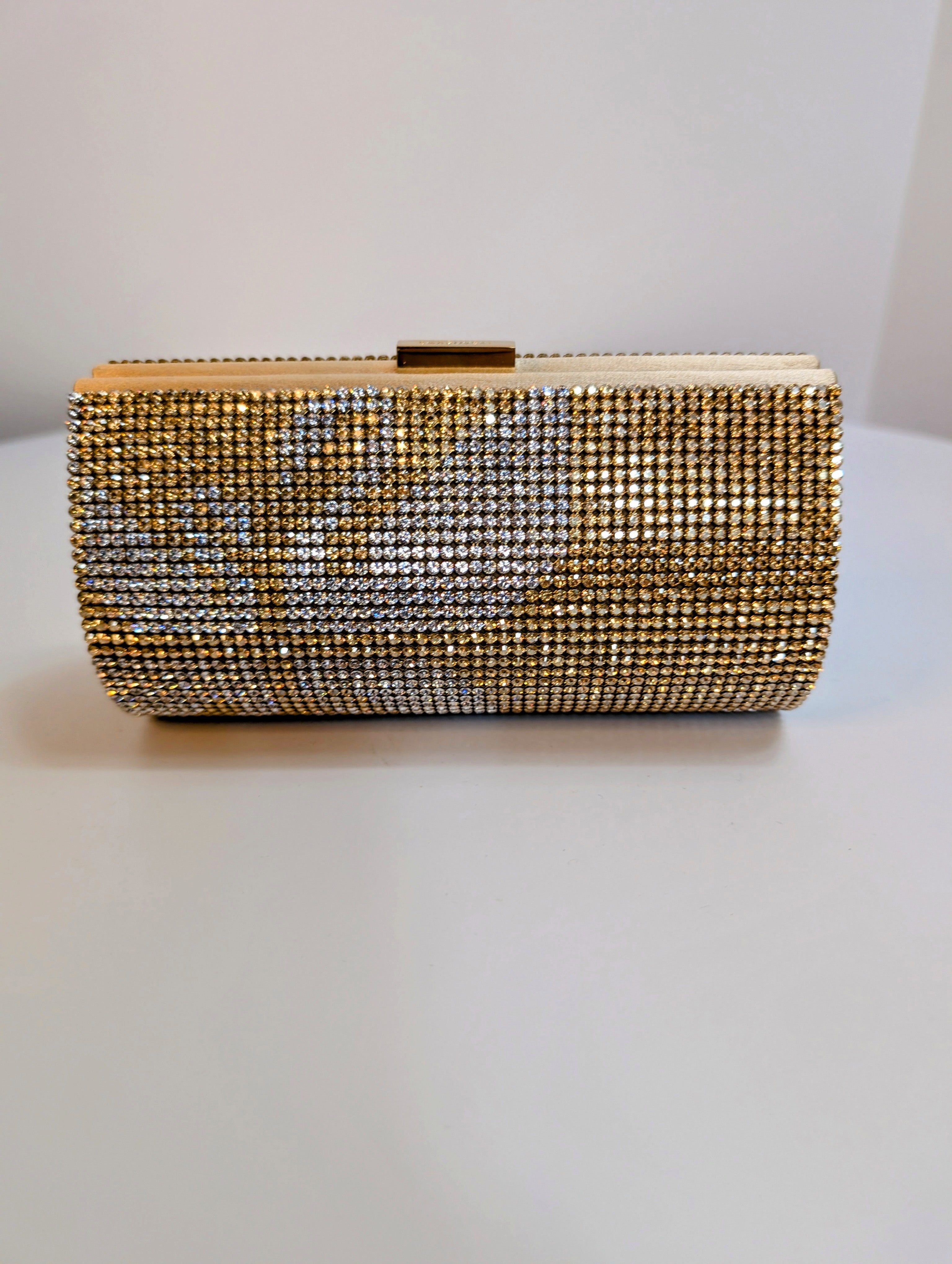 Swarovski Crystal-Encrusted Clutch Bag