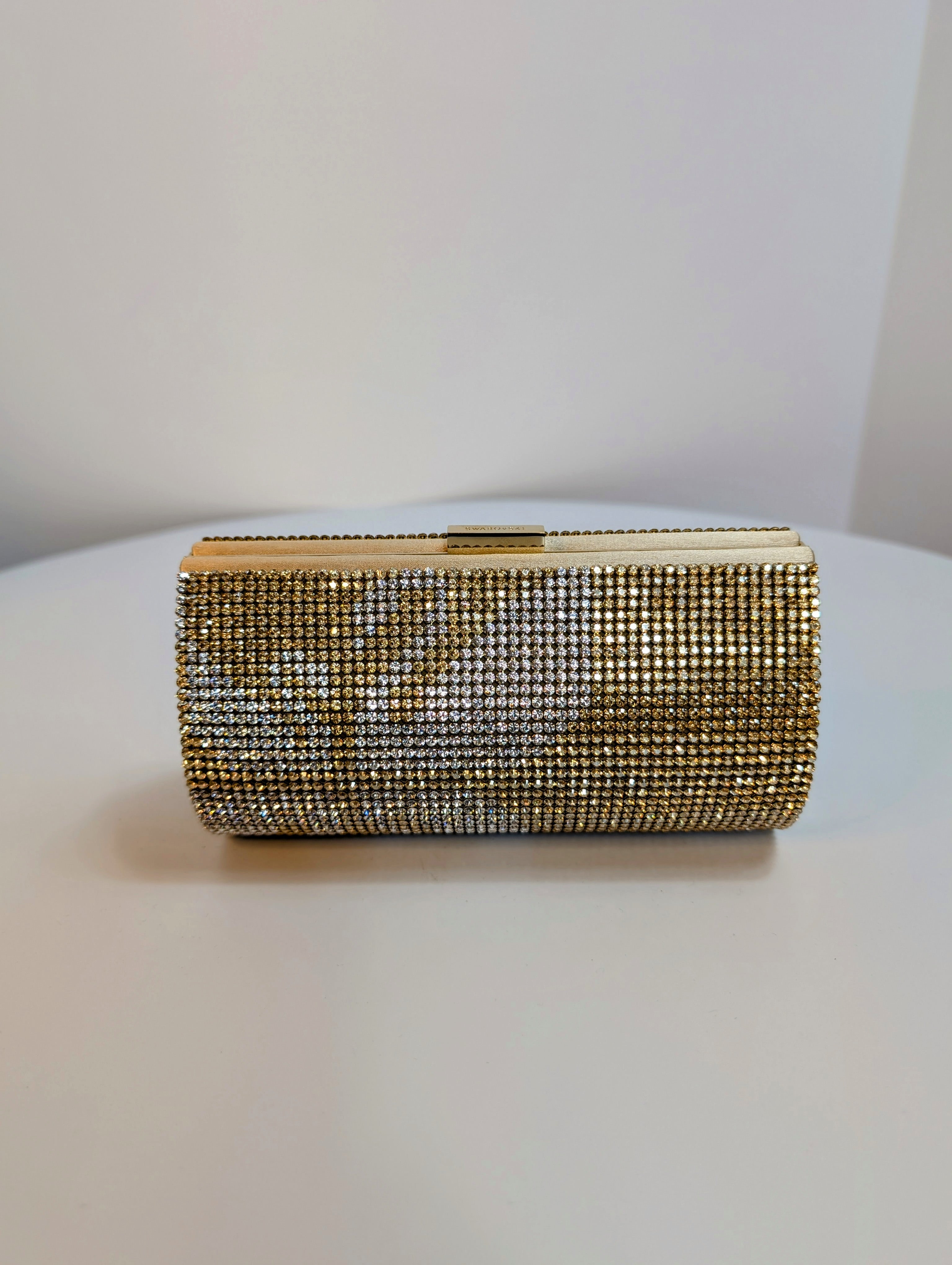 Swarovski Crystal-Encrusted Clutch Bag