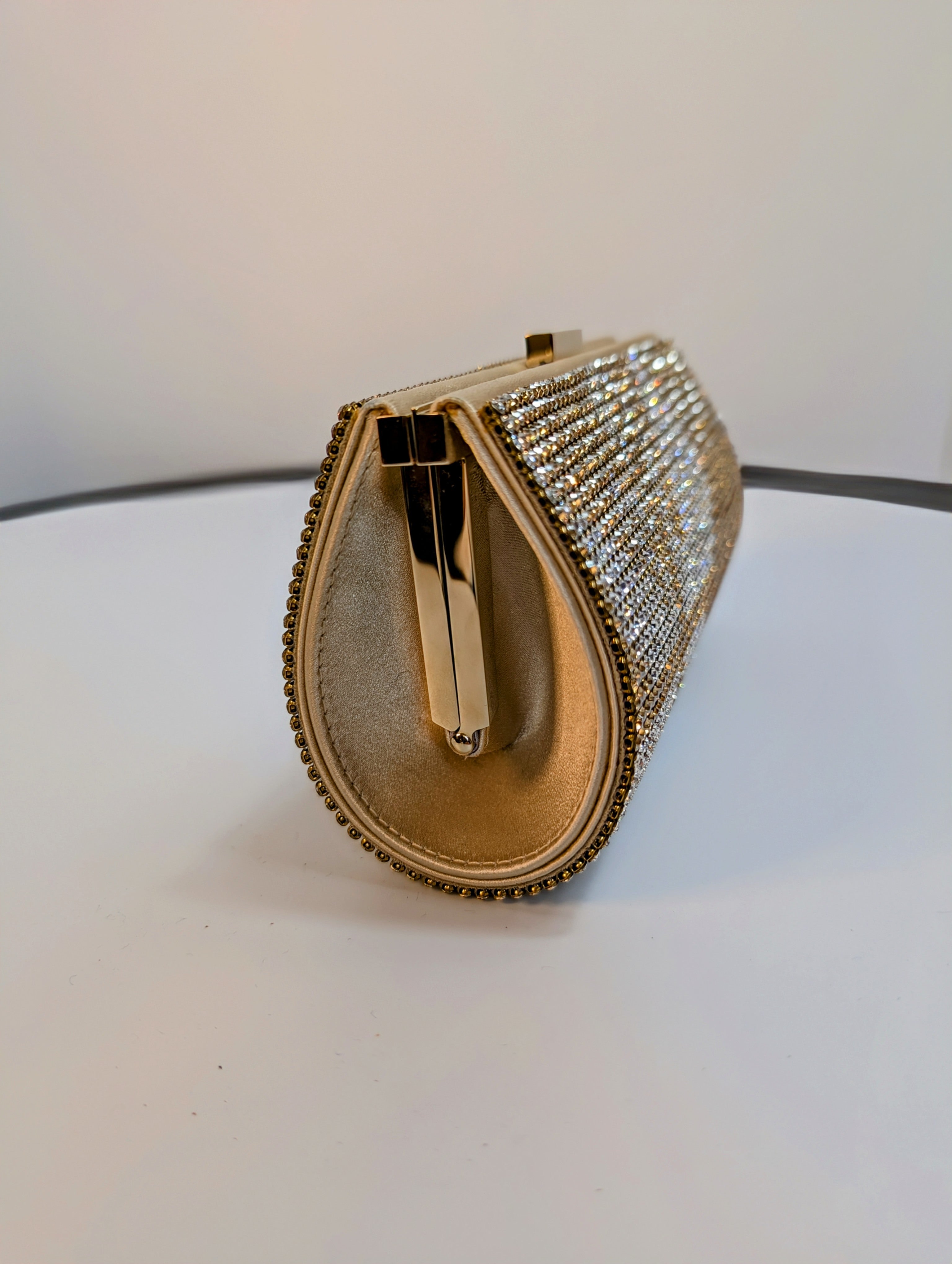 Swarovski Crystal-Encrusted Clutch Bag
