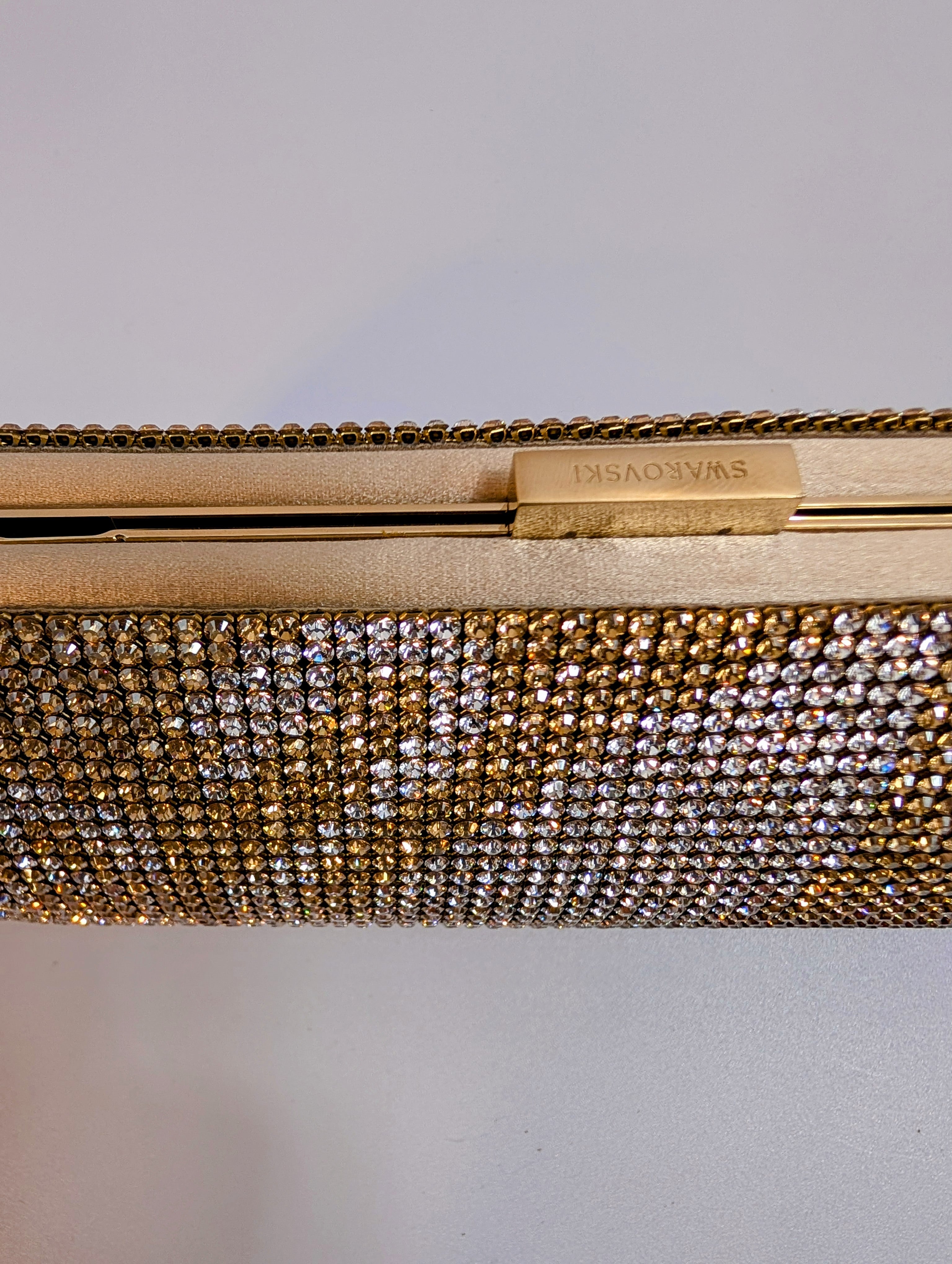 Swarovski Crystal-Encrusted Clutch Bag
