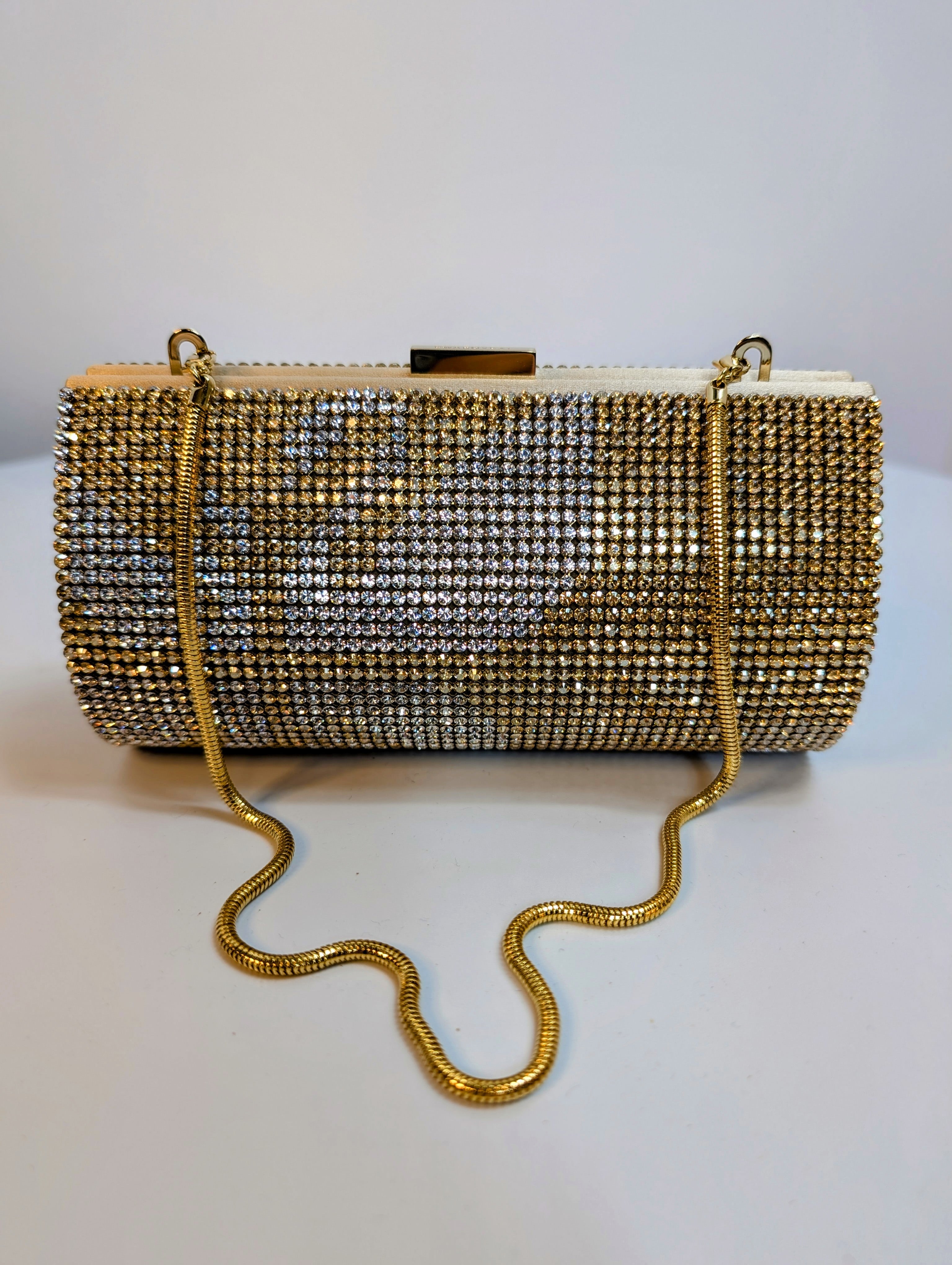 Swarovski Crystal-Encrusted Clutch Bag