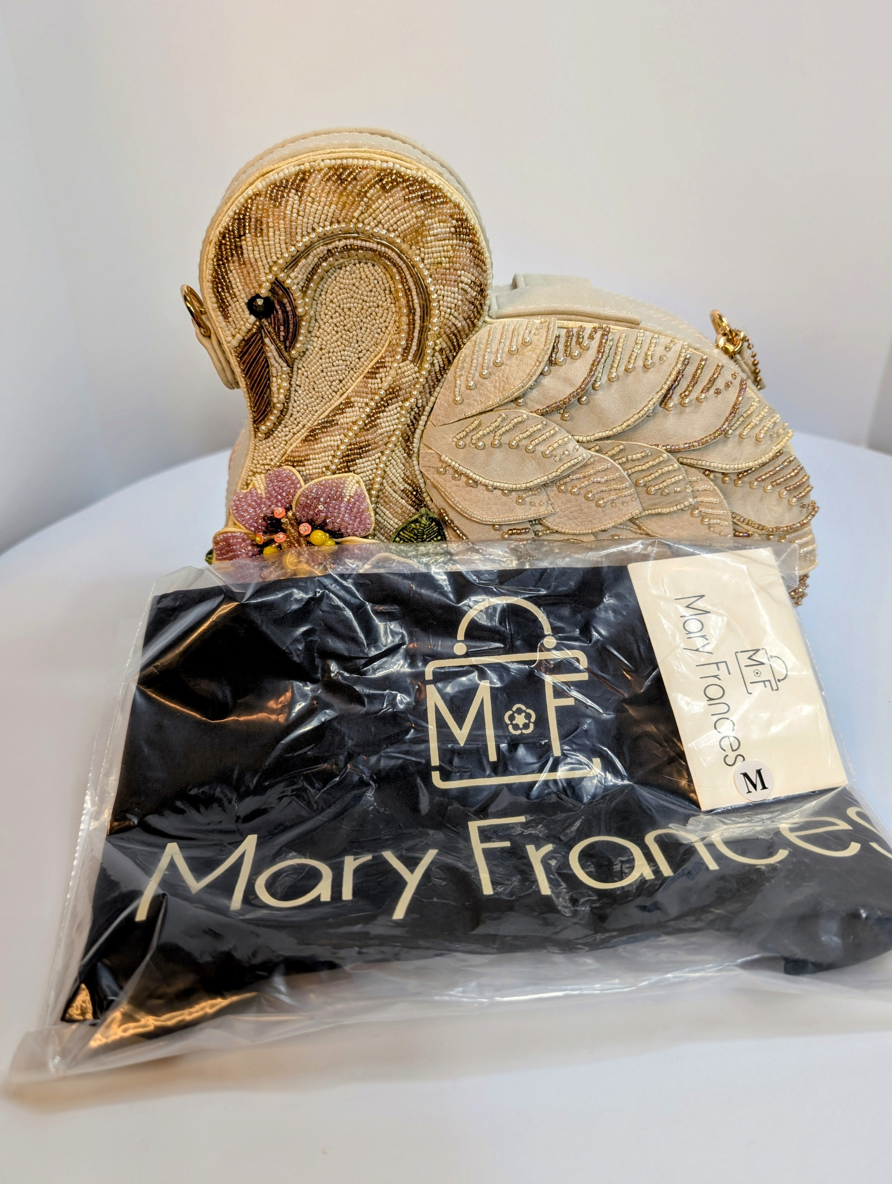 Mary Frances Handmade Swan Bag