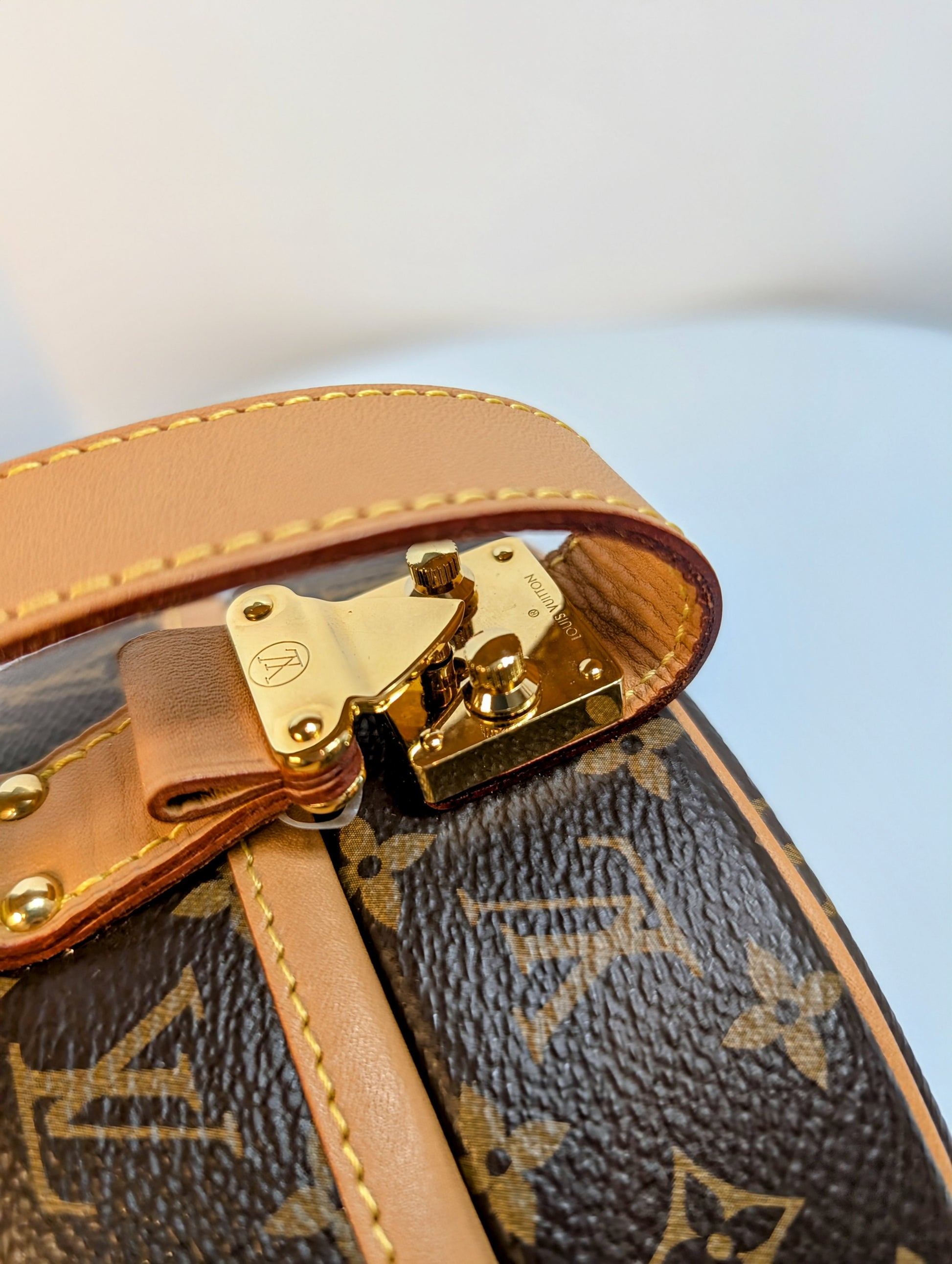 Louis Vuitton Brown Boite Chapeau Souple Bag in Monogram Canvas