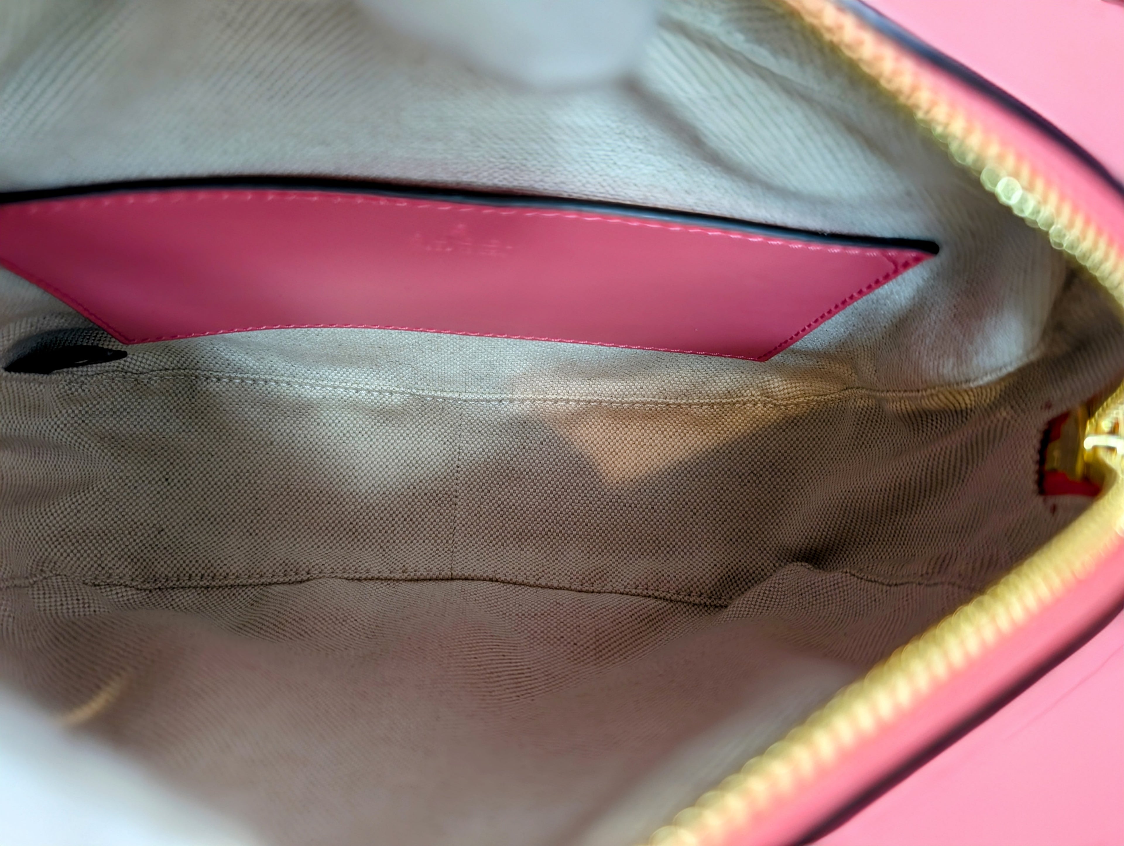 Gucci GG Hot Pink Matelasse Leather Double-Strap Camera Bag