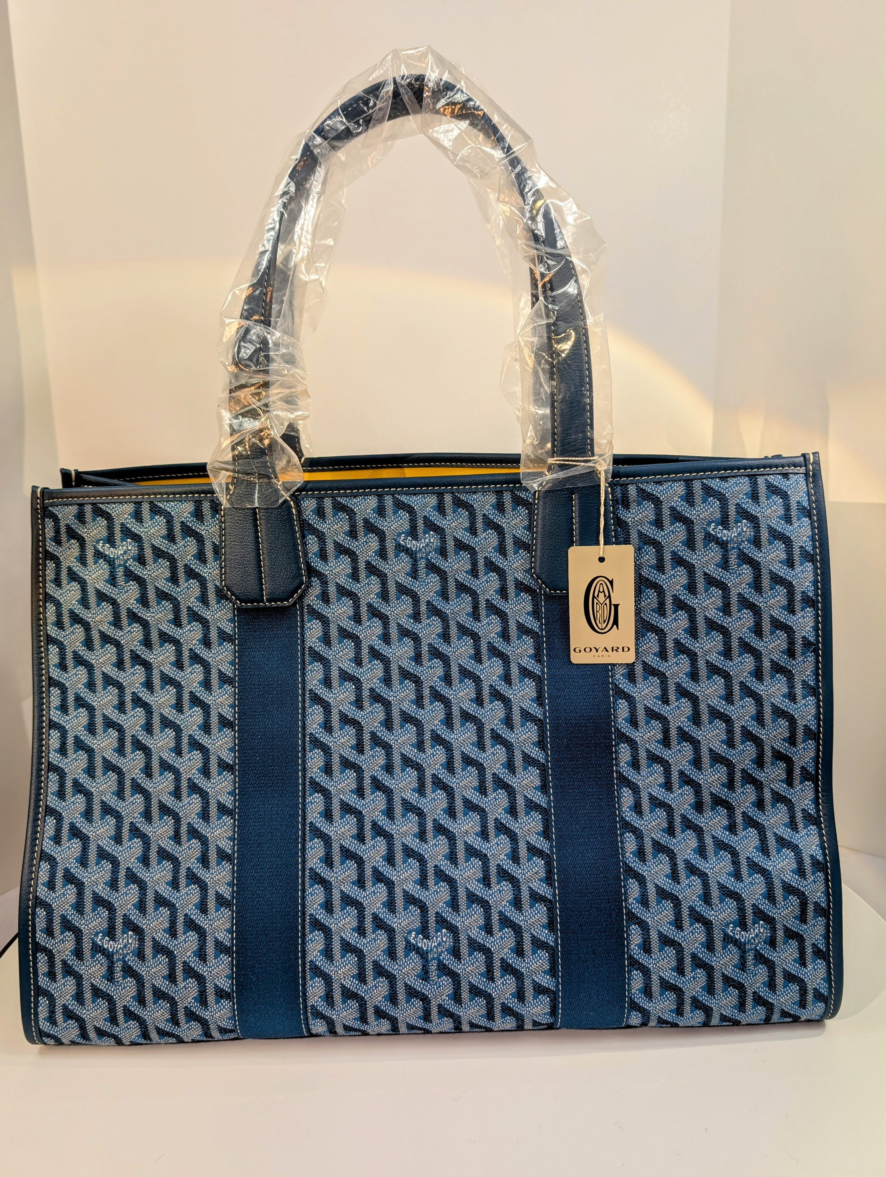 Goyard Villette Blue MM Tote