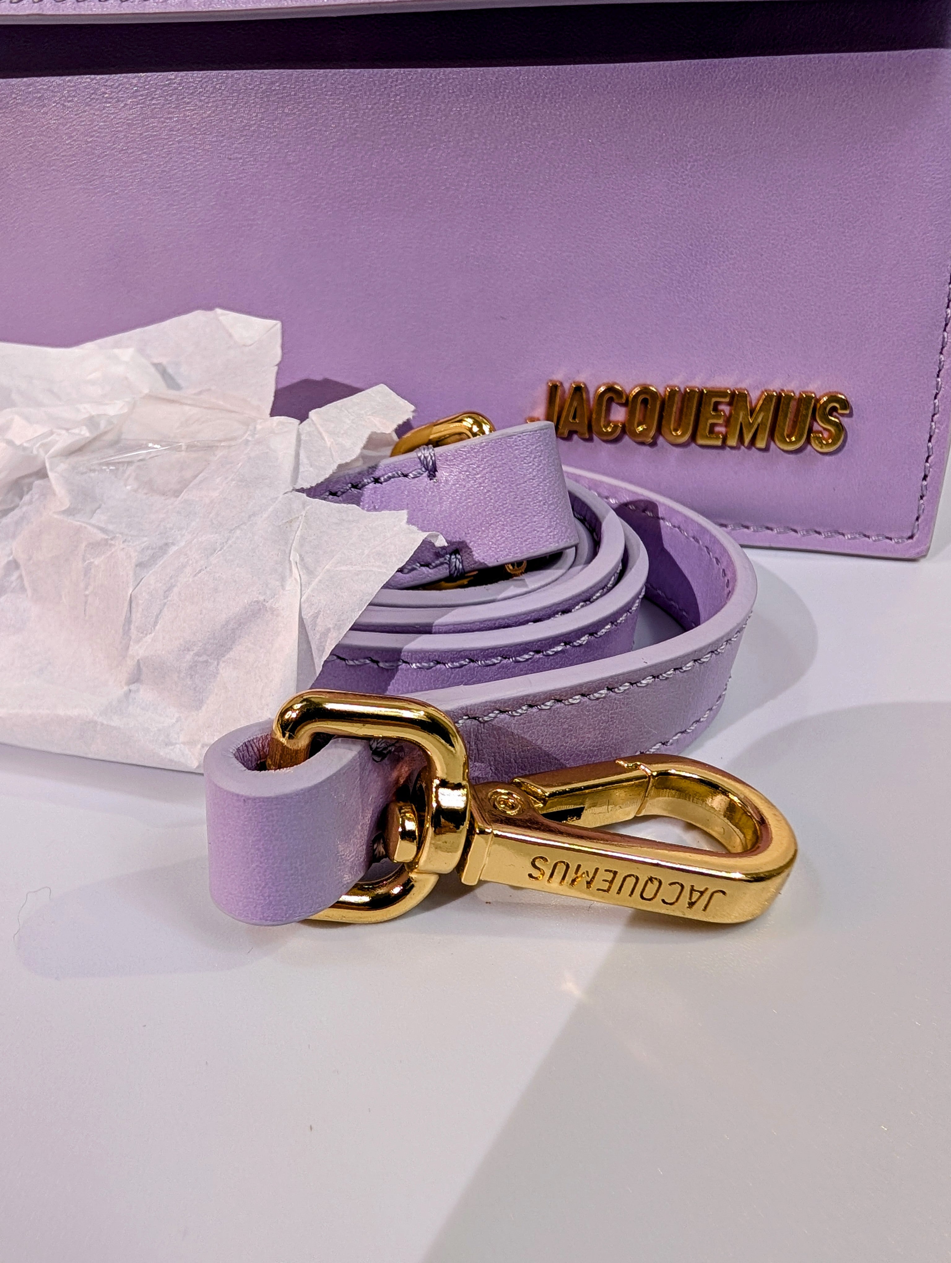 Jacquemus Lilac Le Grand Chiquito Bag