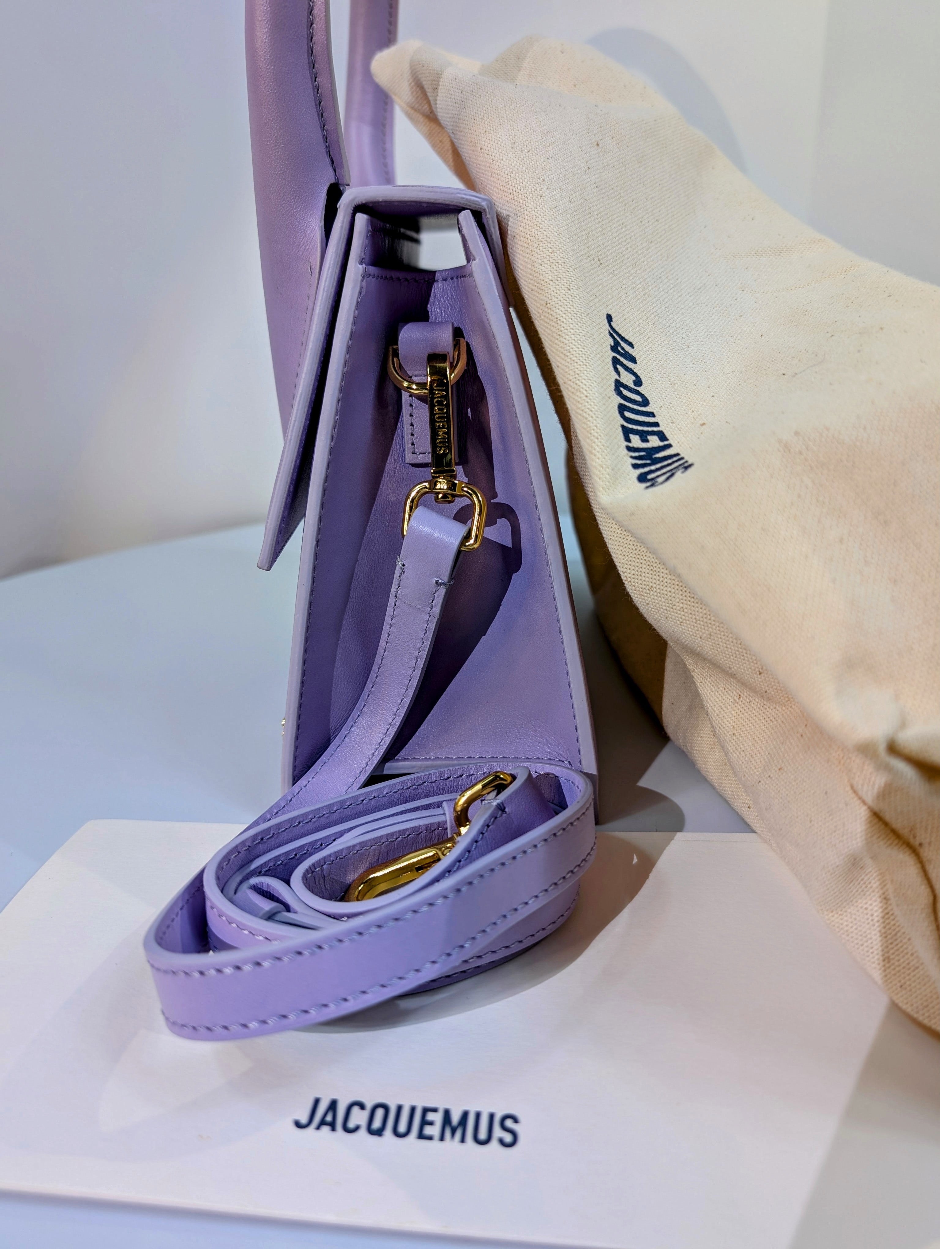 Jacquemus Lilac Le Grand Chiquito Bag