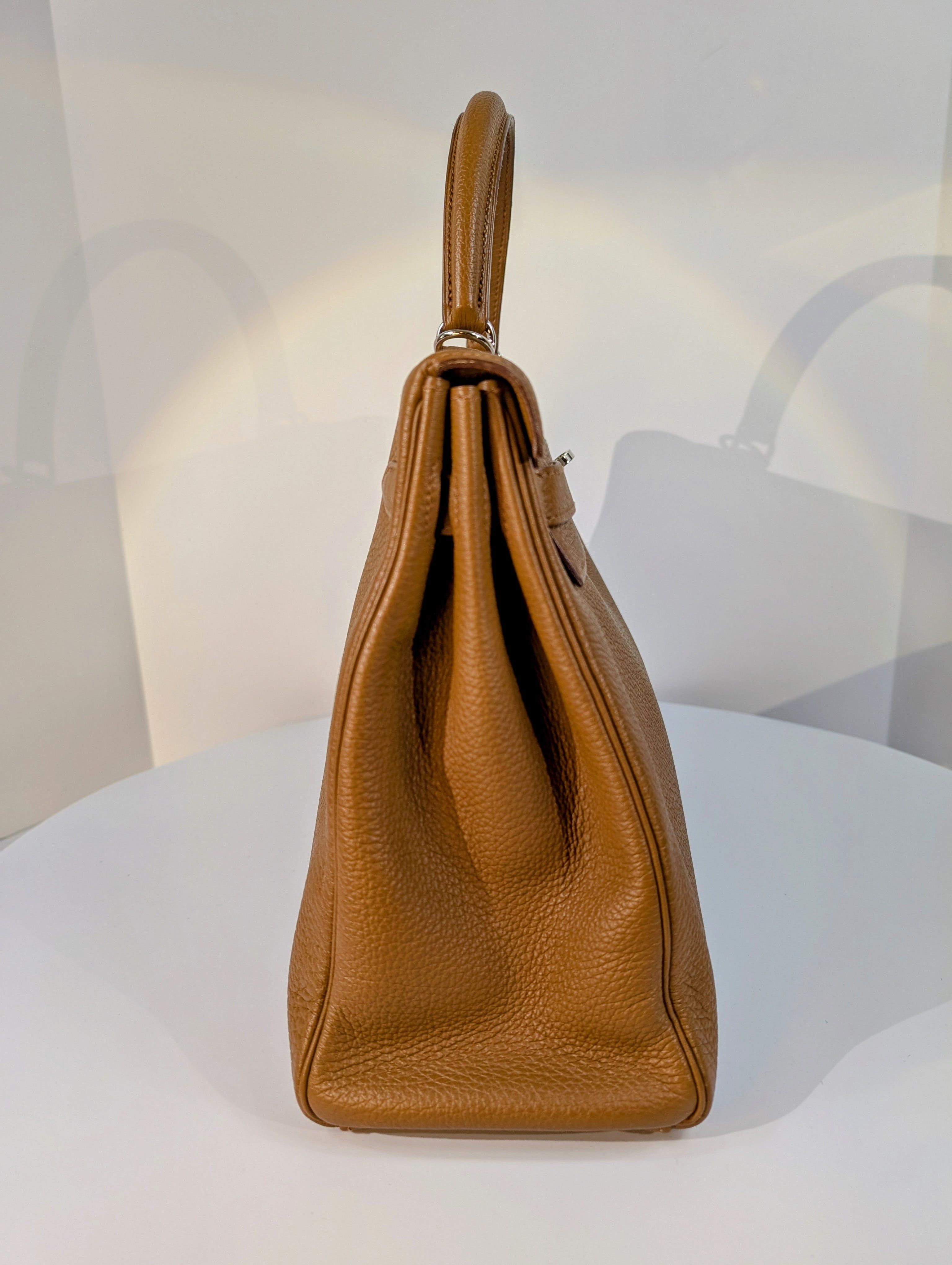Hermes Brown Fauve (Fawn) Kelly 35