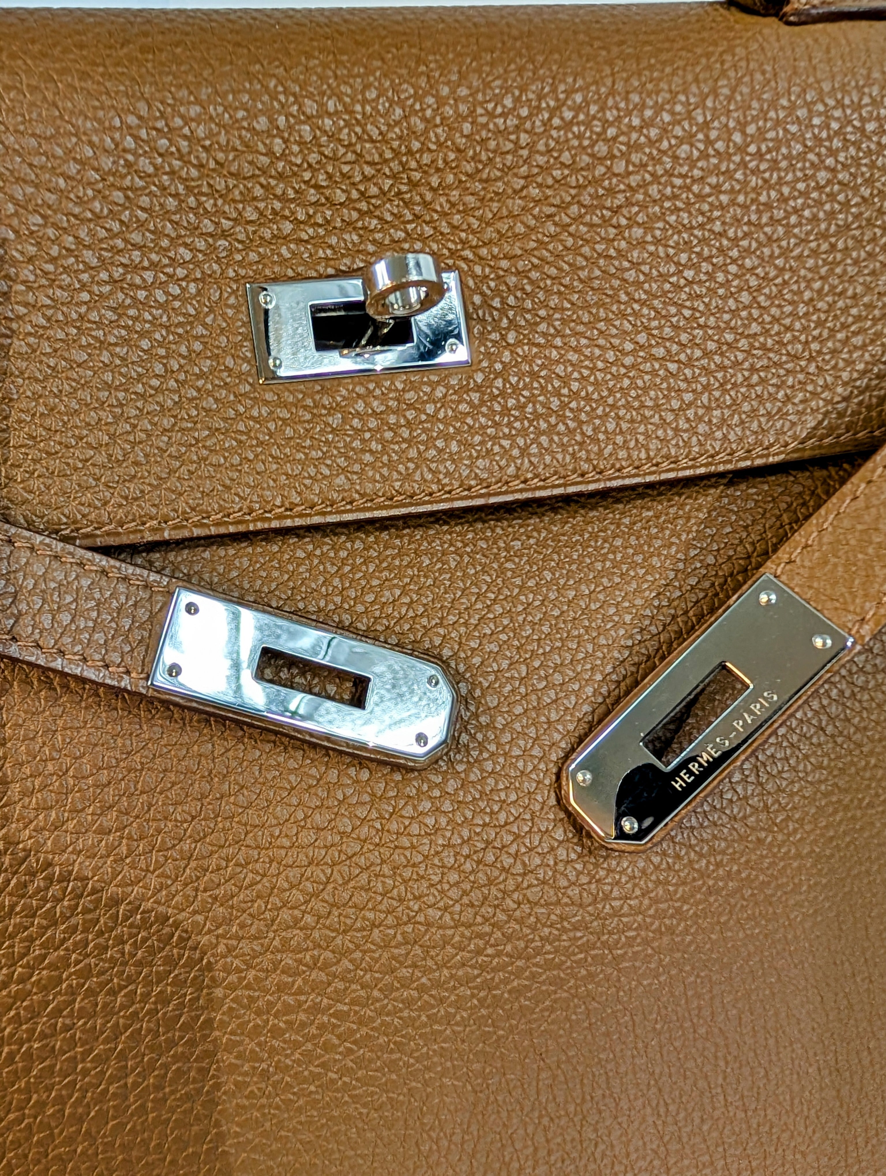 Hermes Brown Fauve (Fawn) Kelly 35