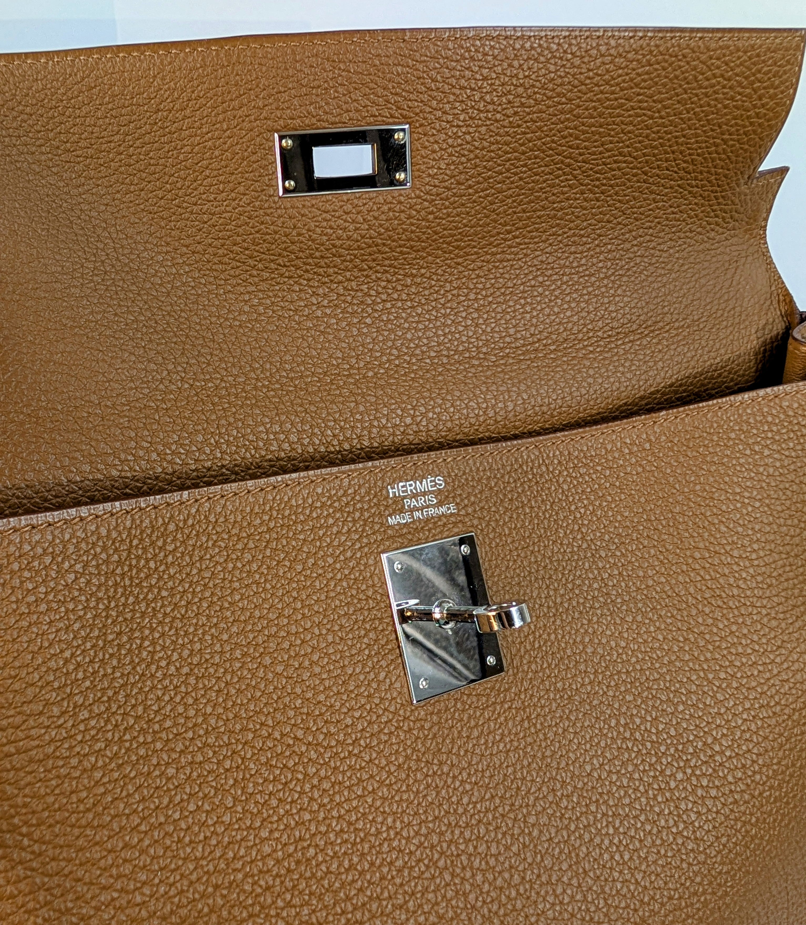 Hermes Brown Fauve (Fawn) Kelly 35