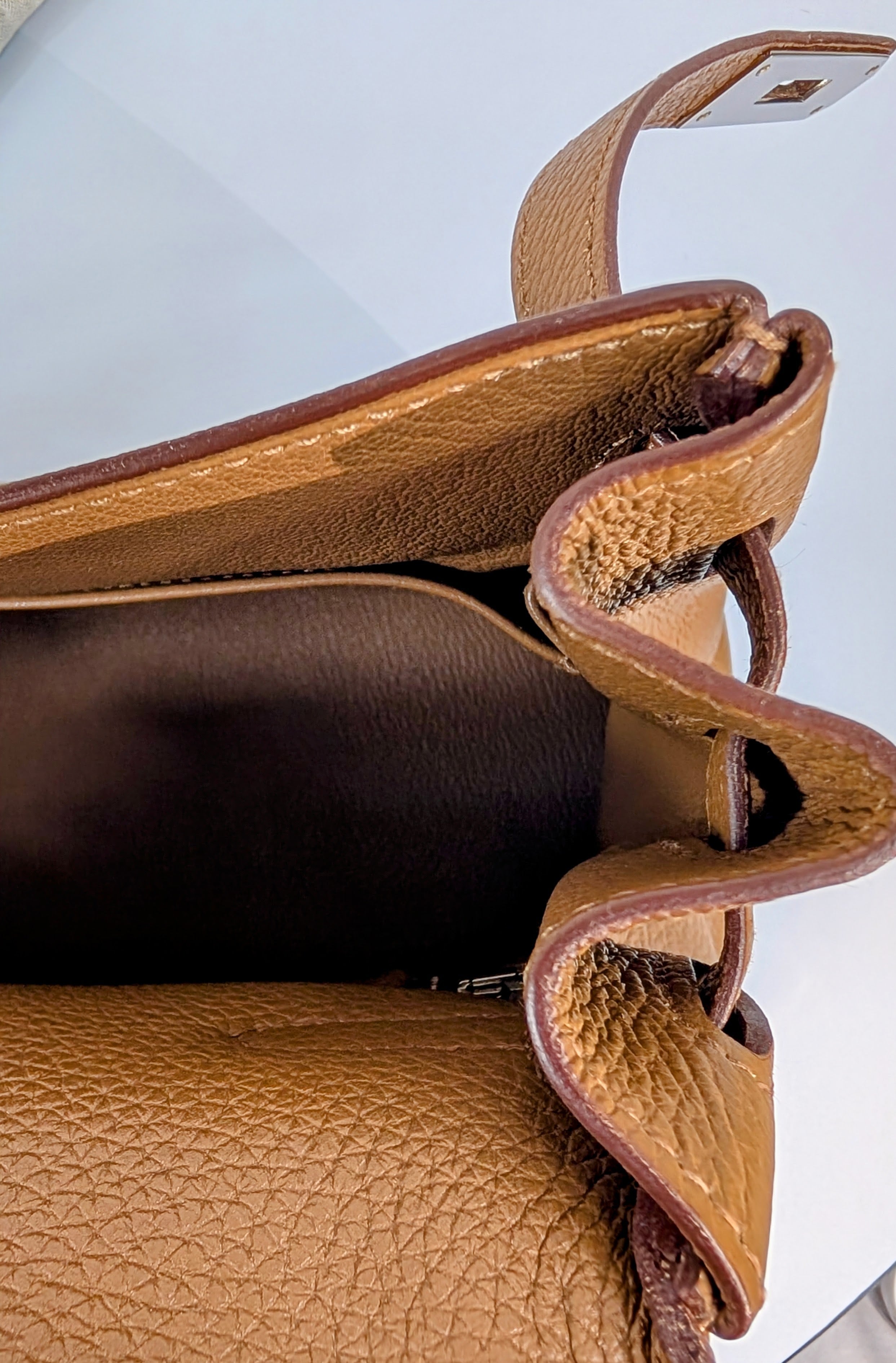 Hermes Brown Fauve (Fawn) Kelly 35