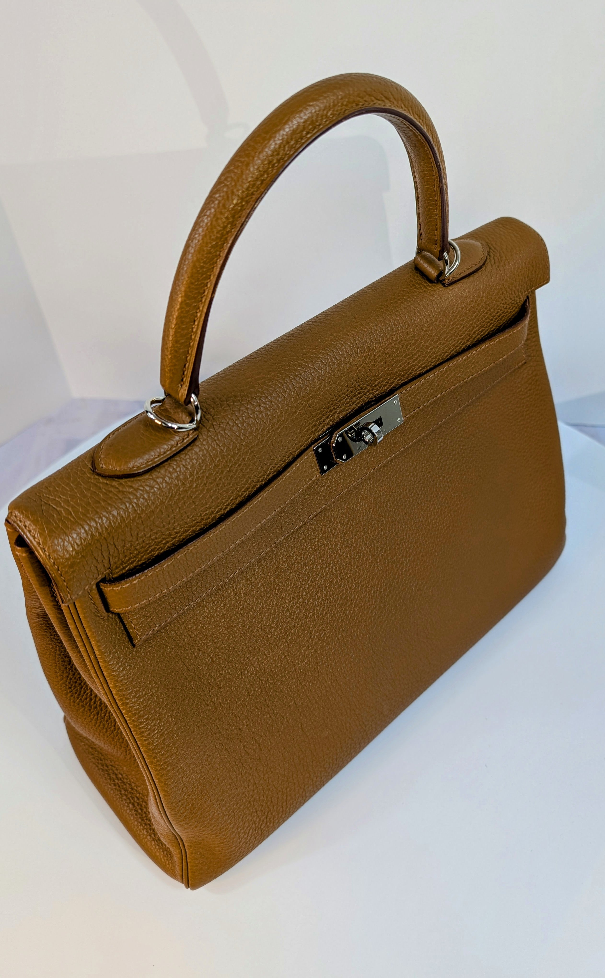 Hermes Brown Fauve (Fawn) Kelly 35