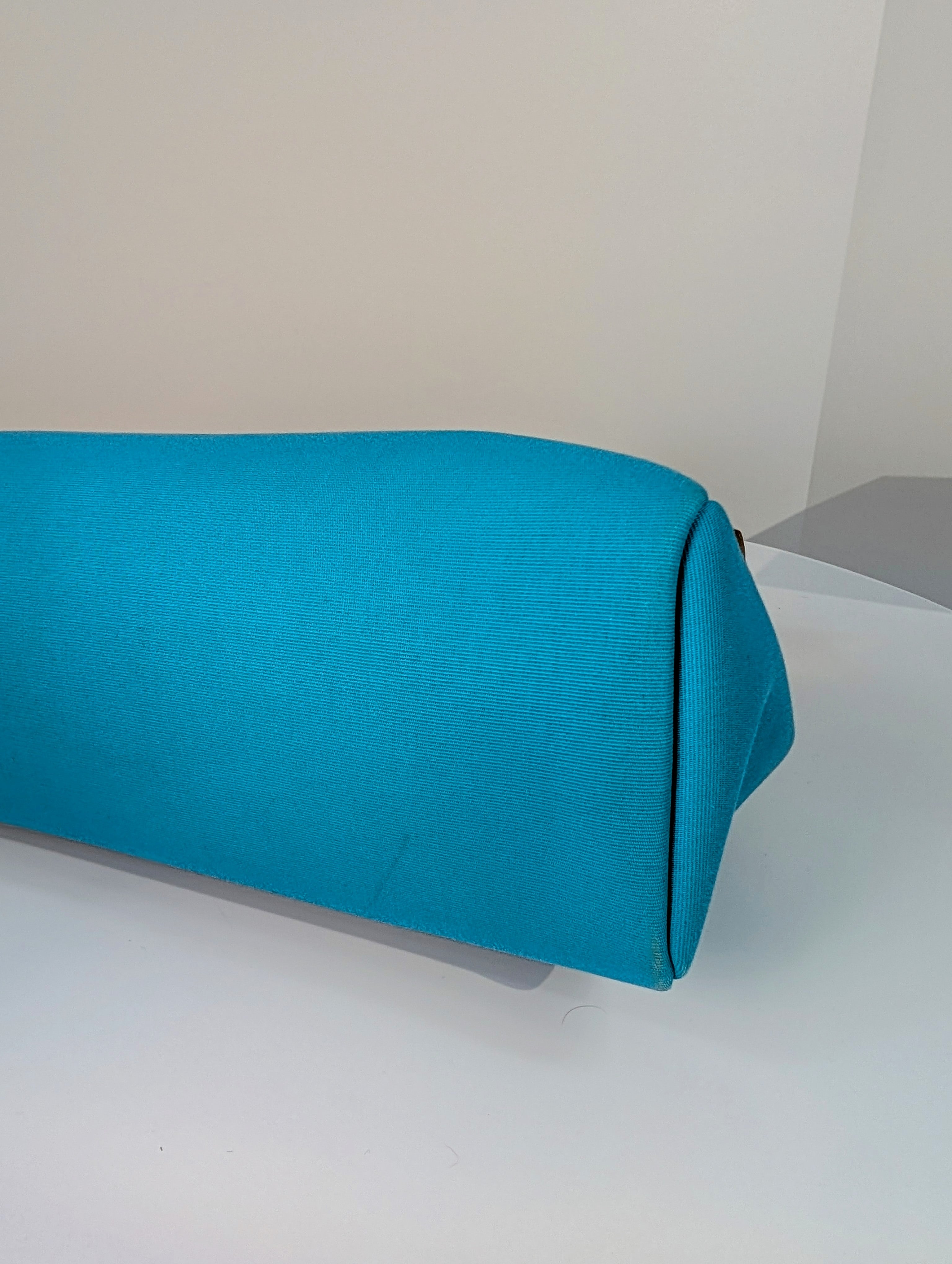 Hermes Blue and Green Herbag Zip 31