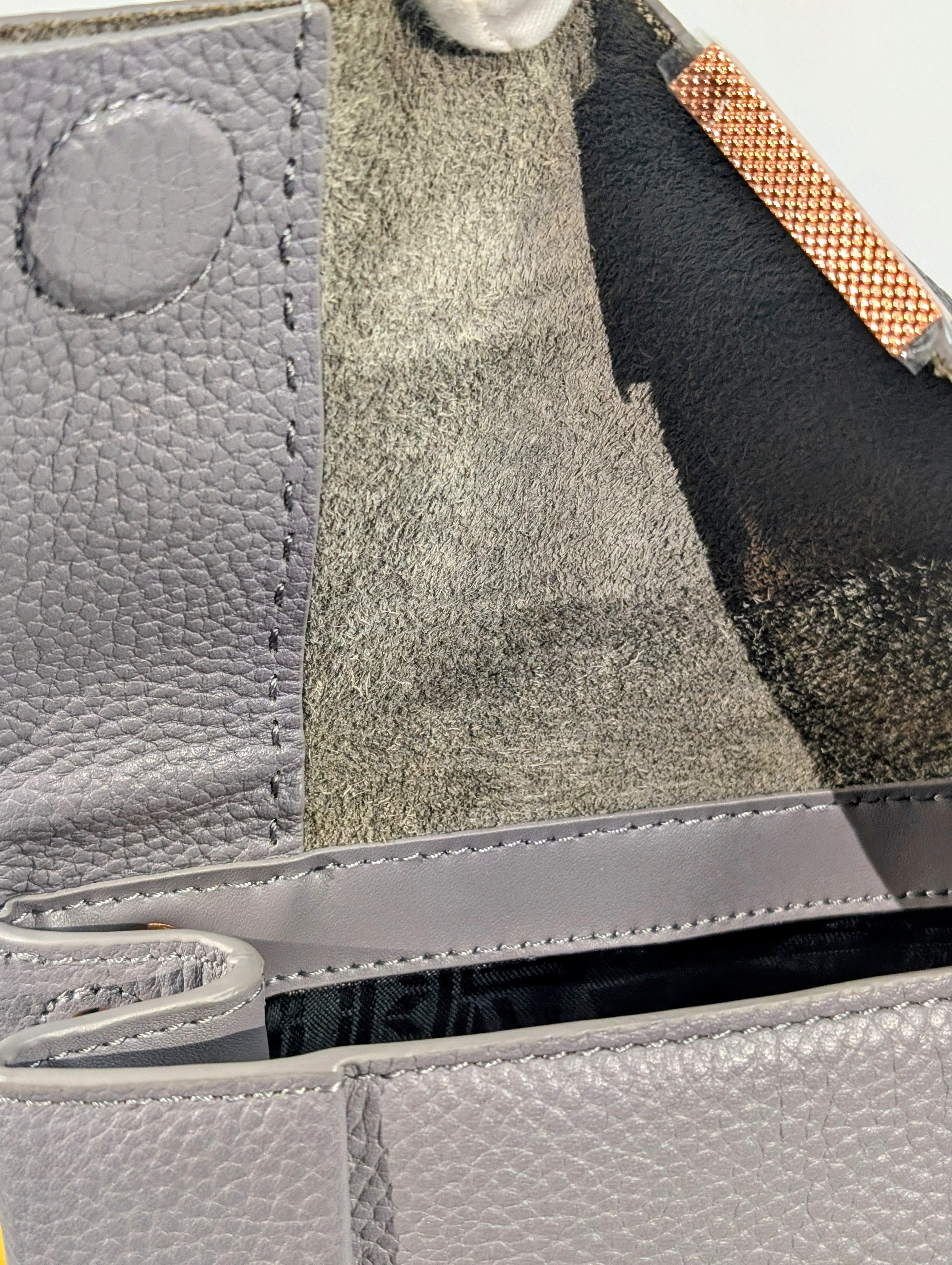 Ted Baker Gray Purple London Crossbody Bag