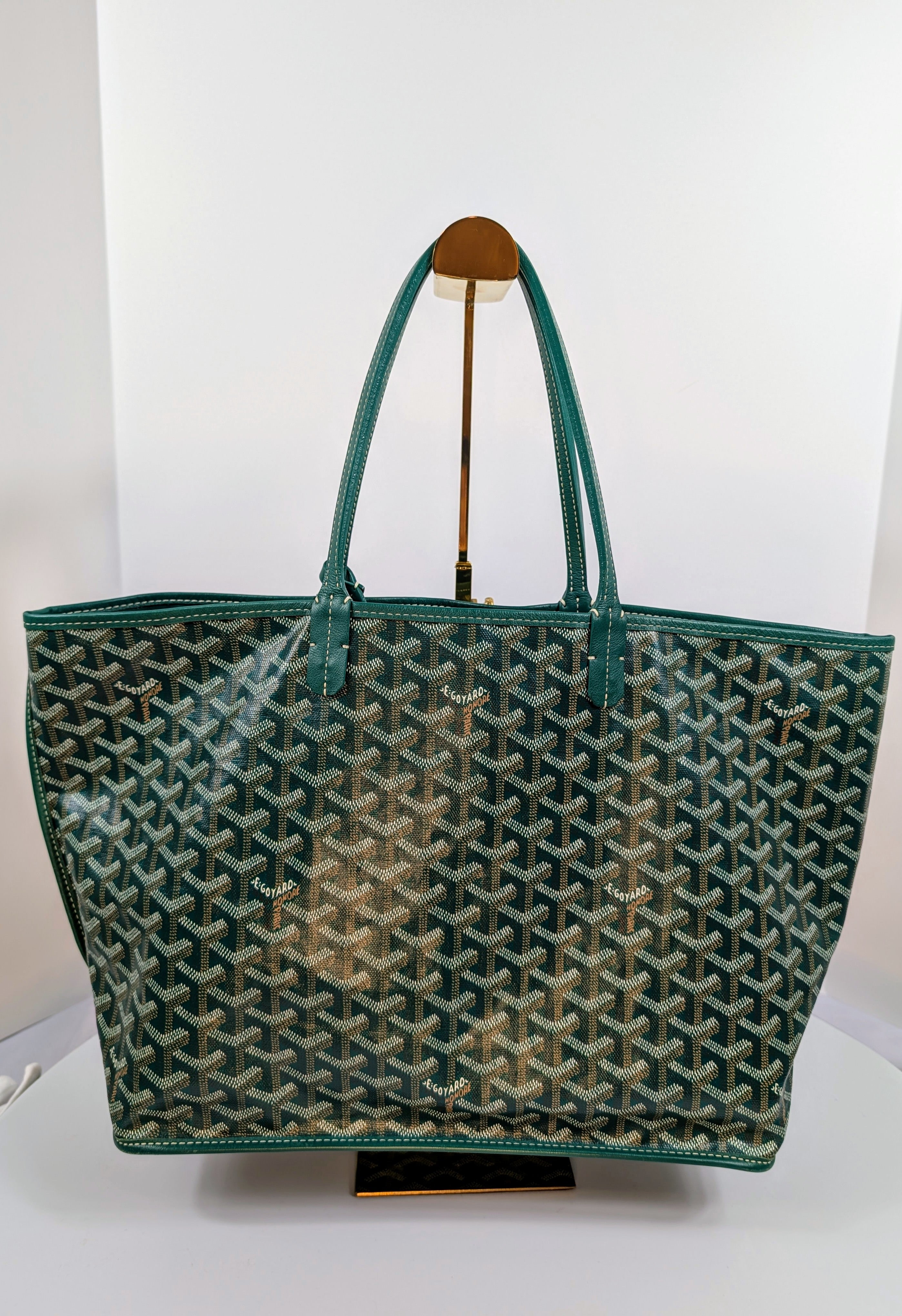 Goyard Anjou PM Tote Bag in Green, Reversible