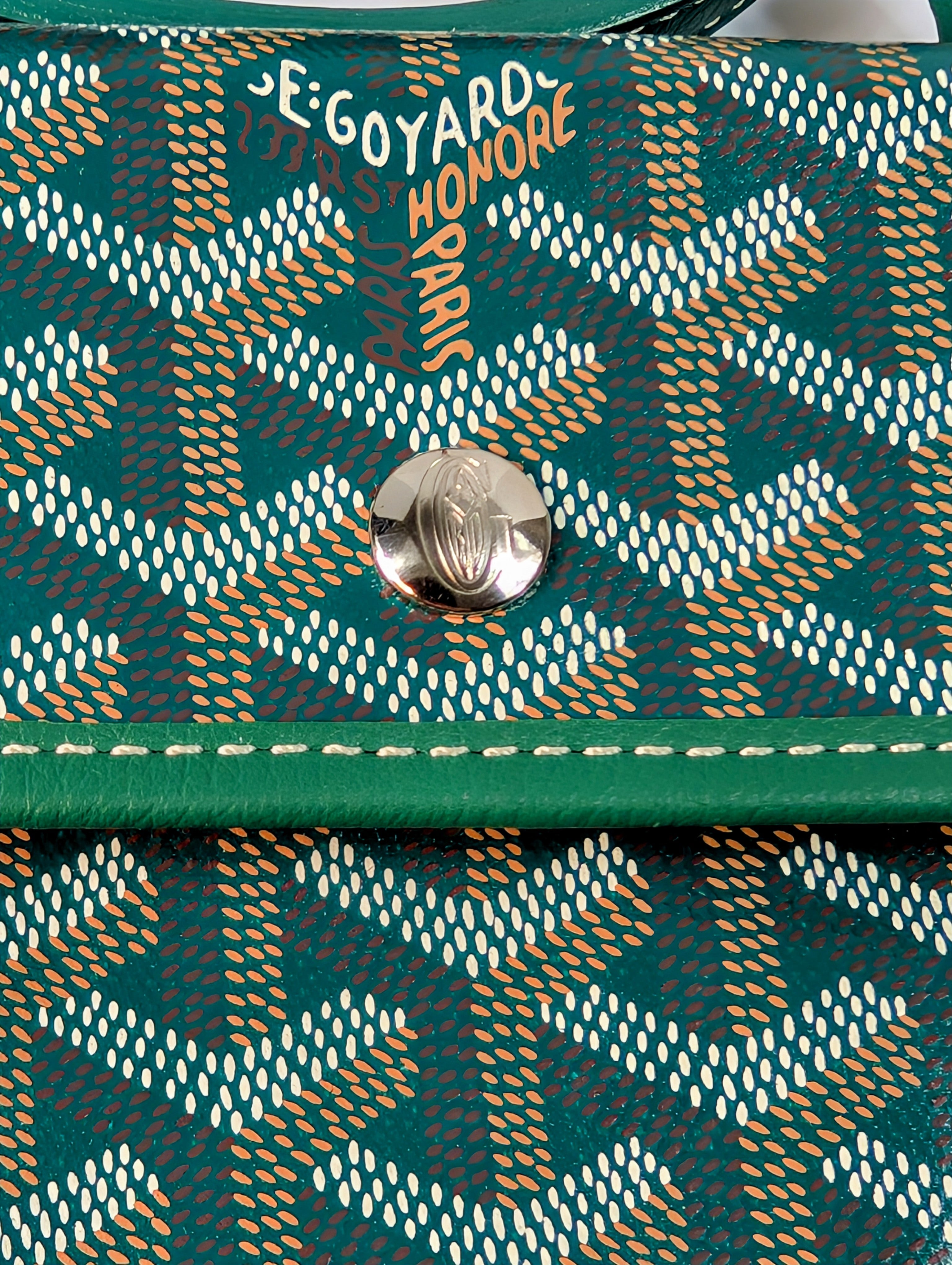 Goyard Anjou PM Tote Bag in Green, Reversible