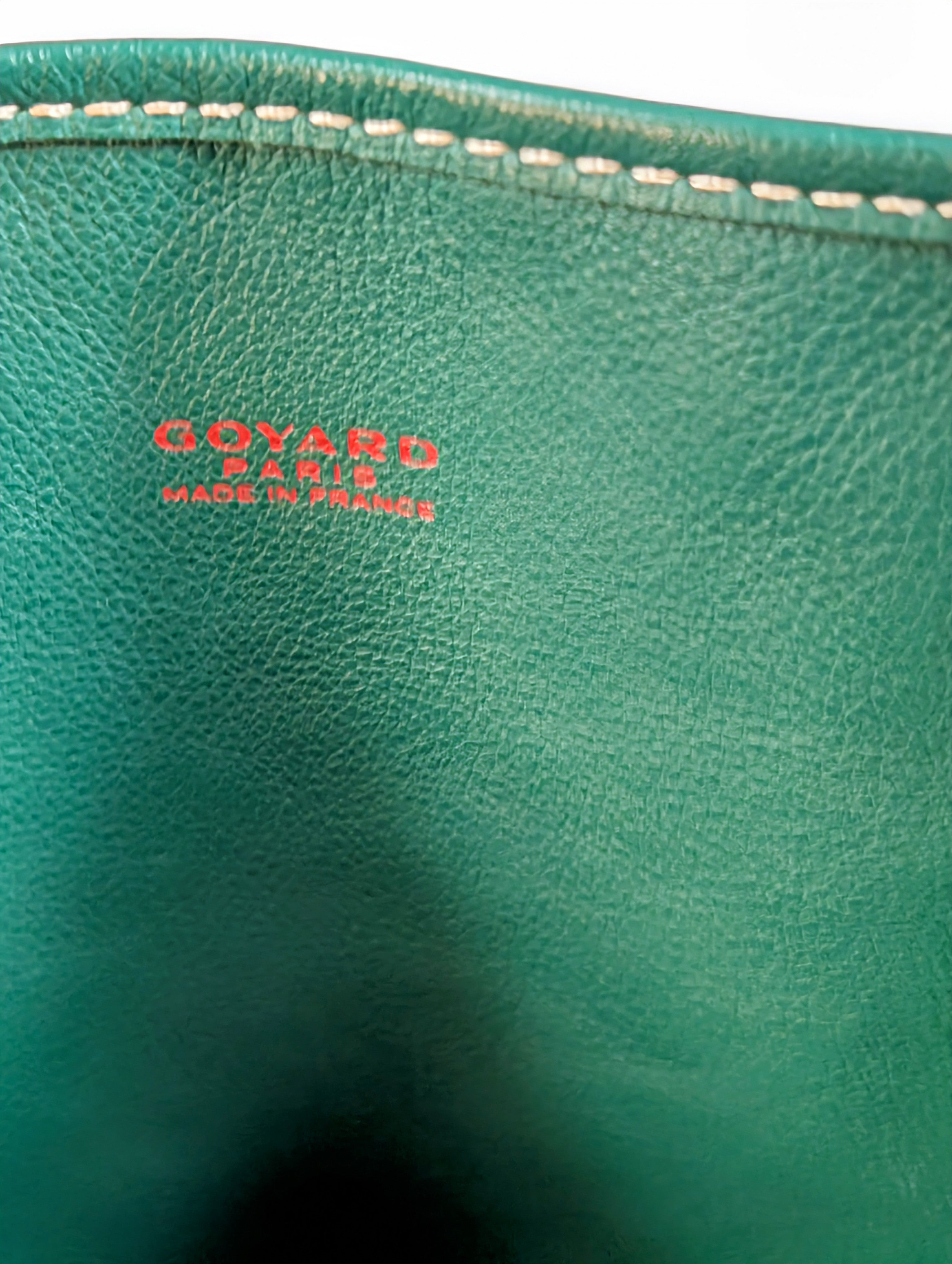 Goyard Anjou PM Tote Bag in Green, Reversible