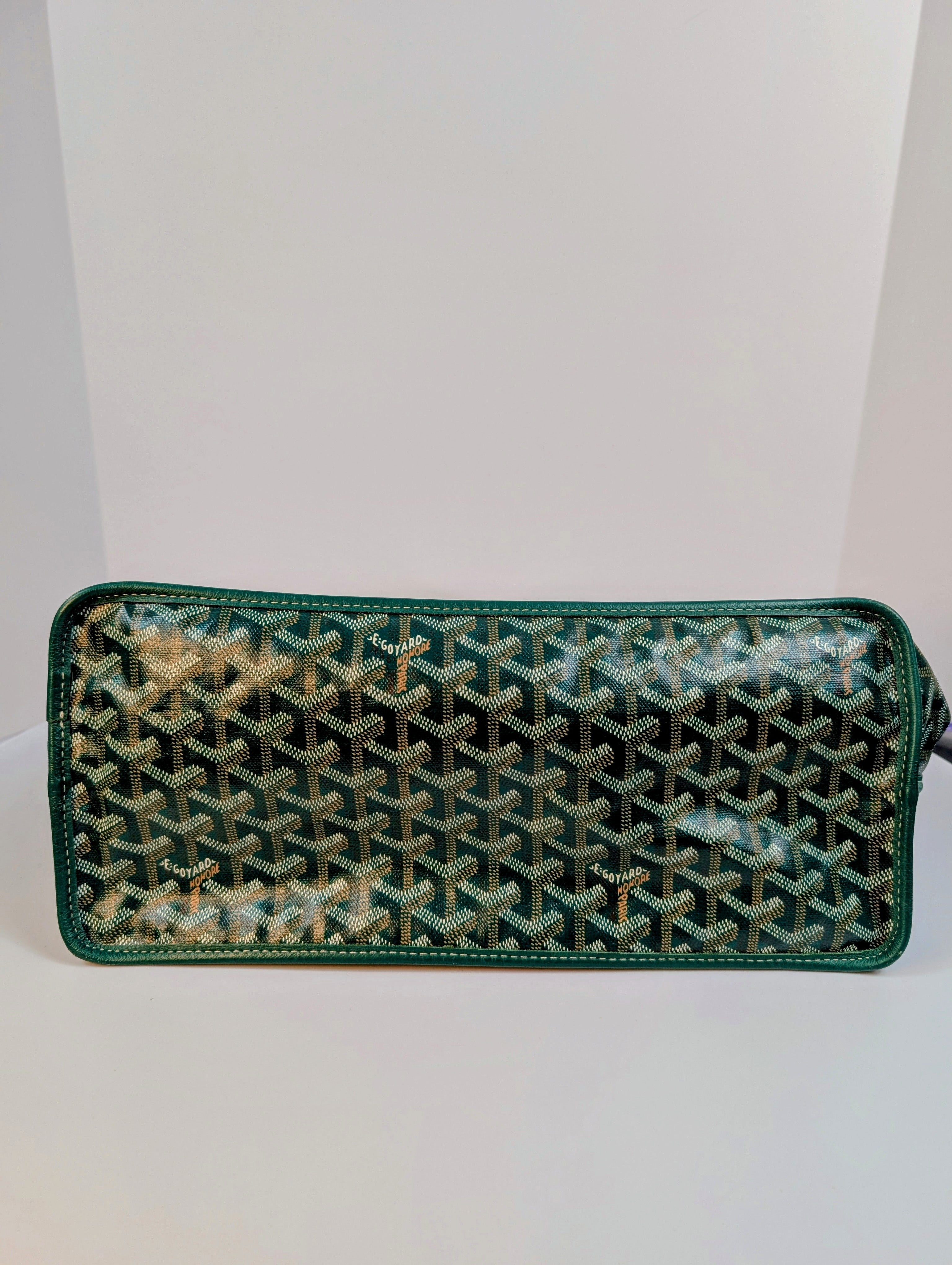 Goyard Anjou PM Tote Bag in Green, Reversible
