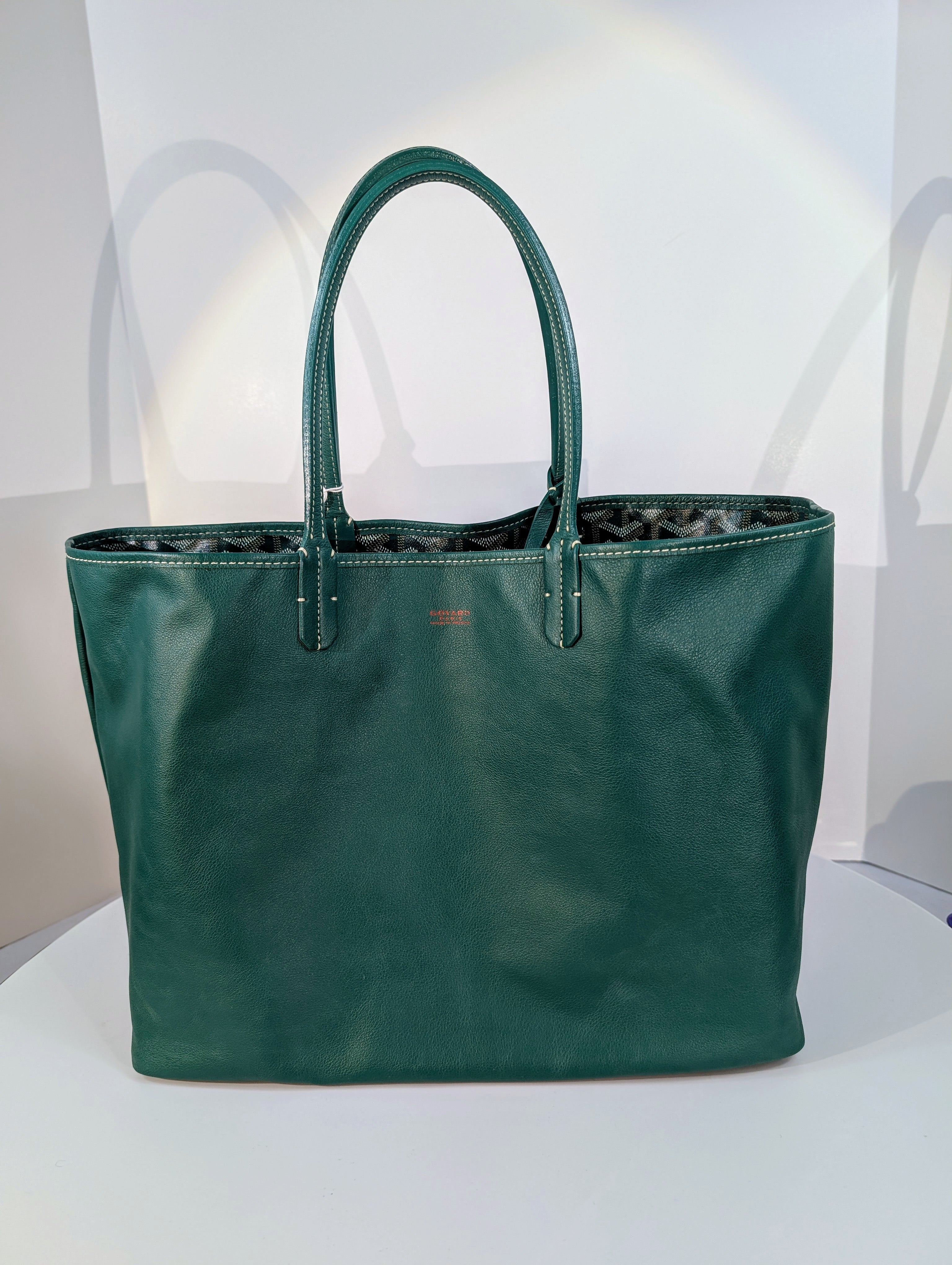 Goyard Anjou PM Tote Bag in Green, Reversible