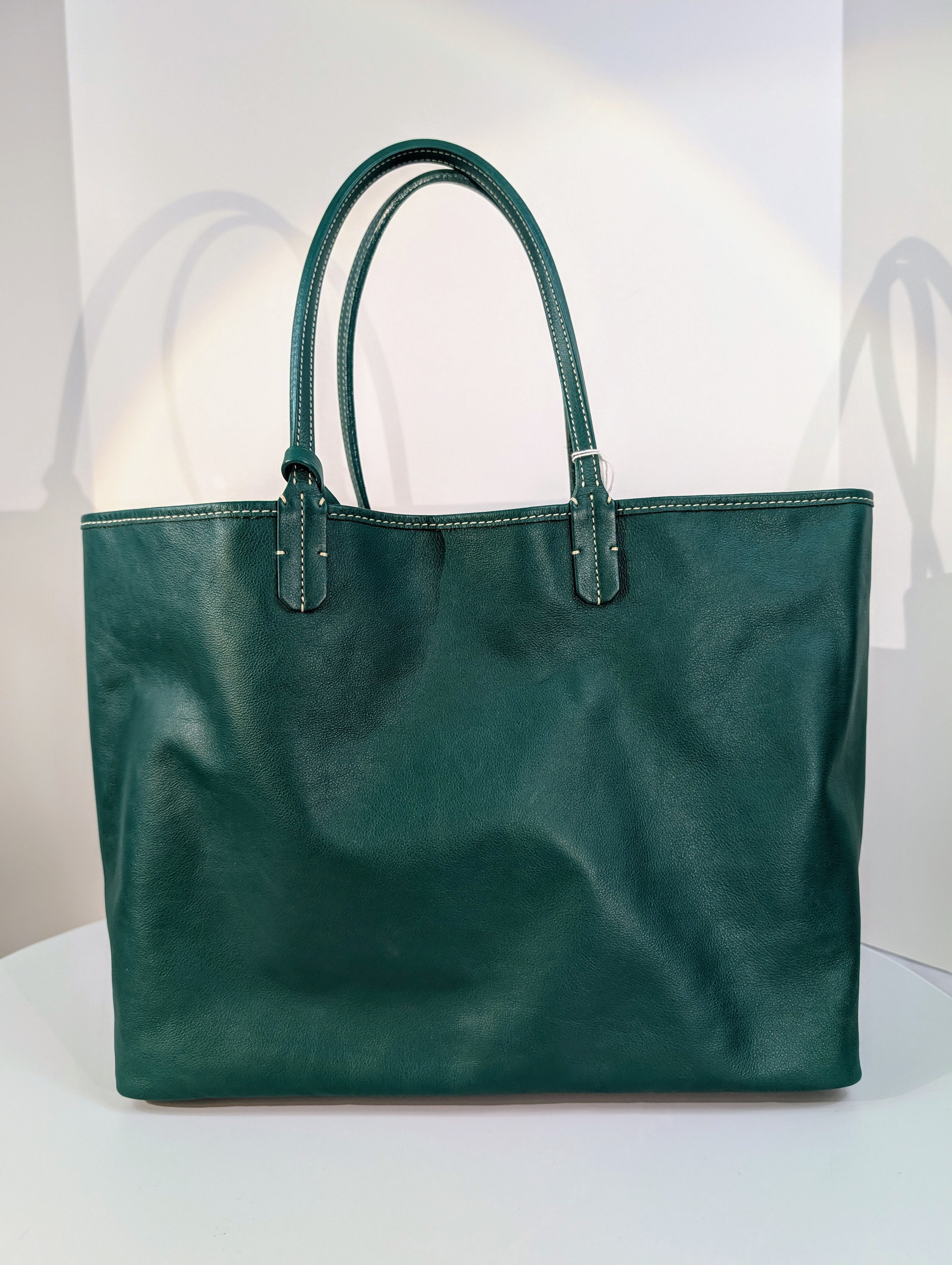 Goyard Anjou PM Tote Bag in Green, Reversible