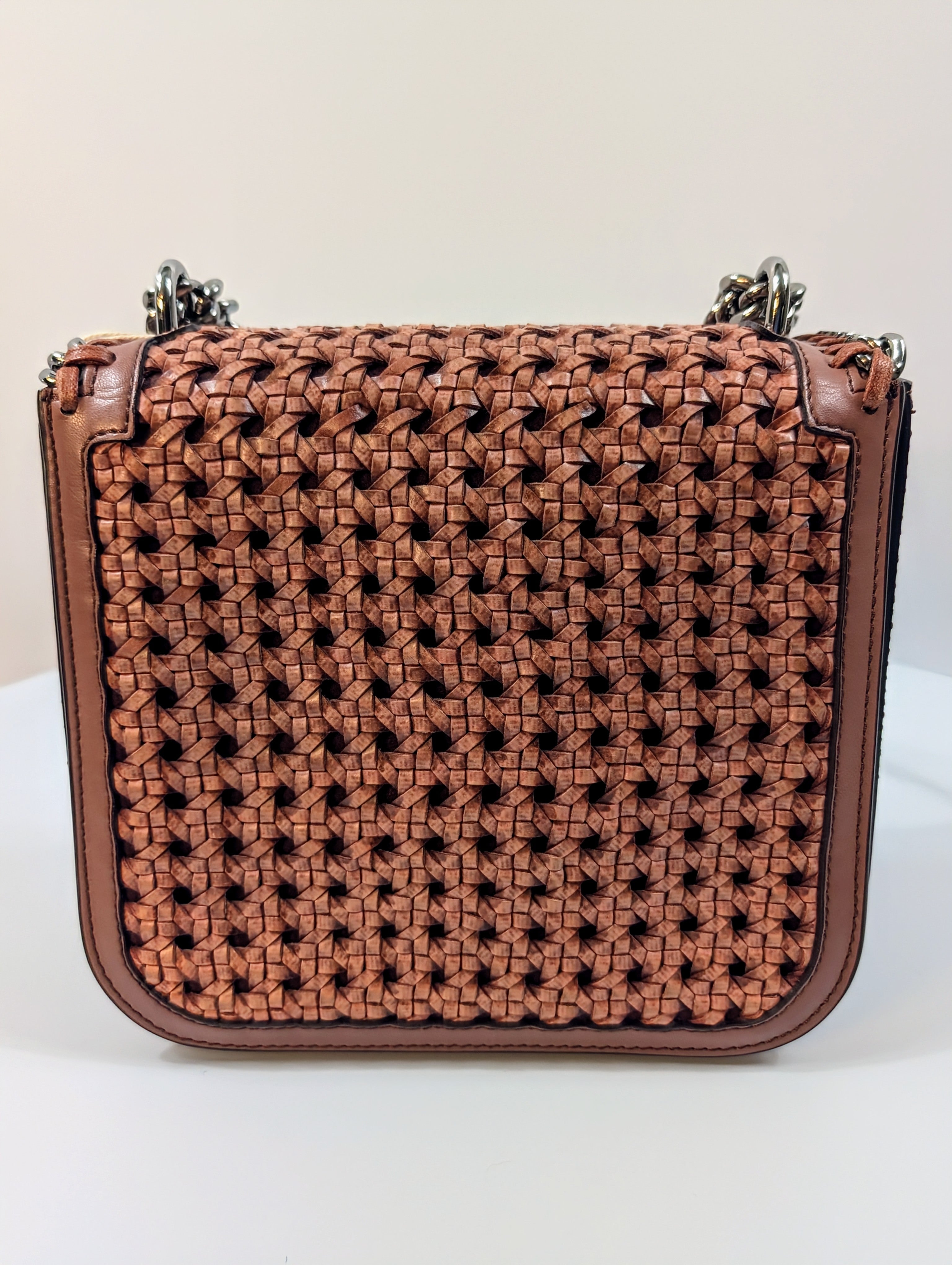 Stella McCartney Light Terracotta Falabella Mini Crossbody Bag