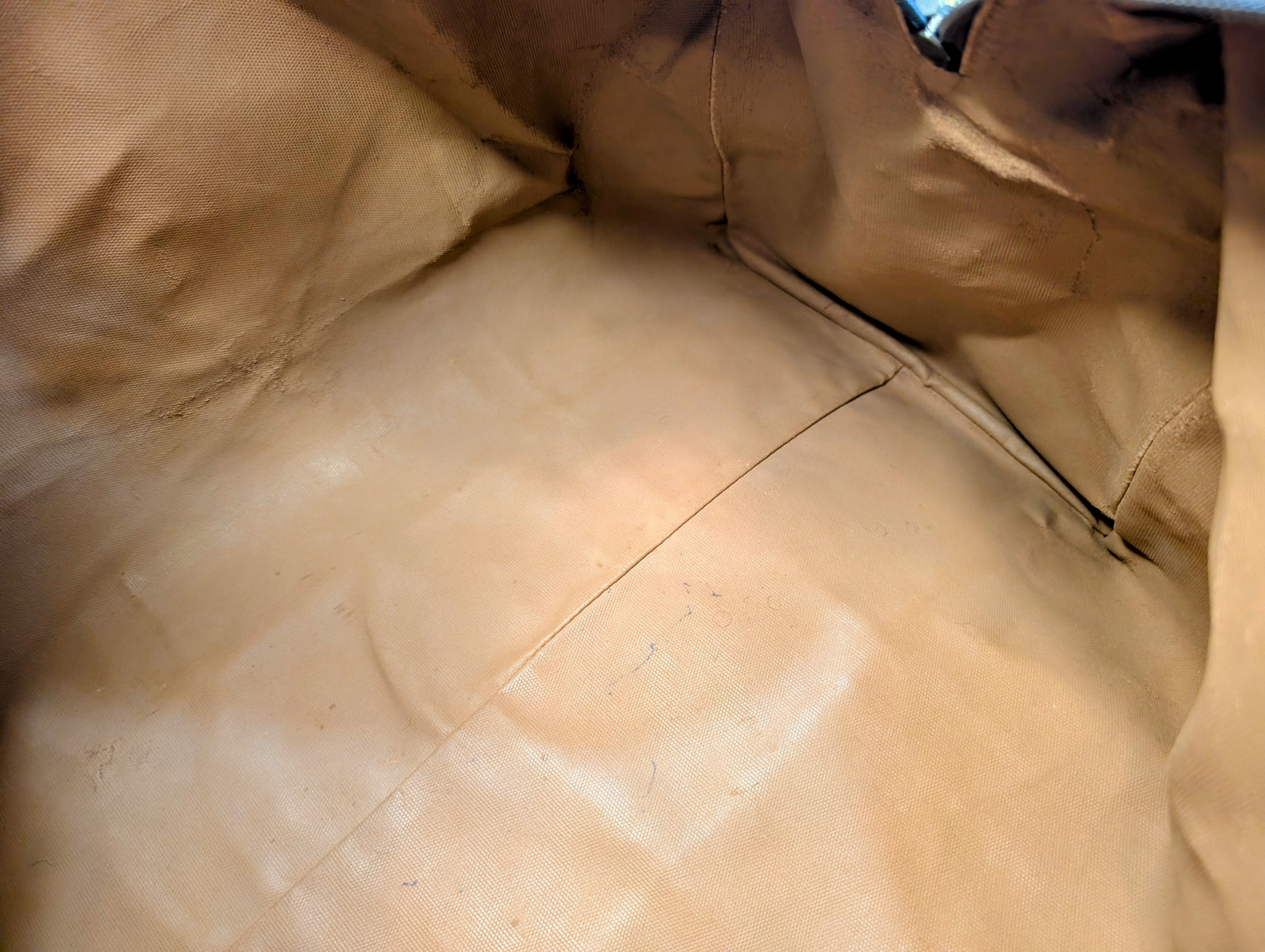 Gucci Vintage Boston Bag in GG Supreme Coated Canvas