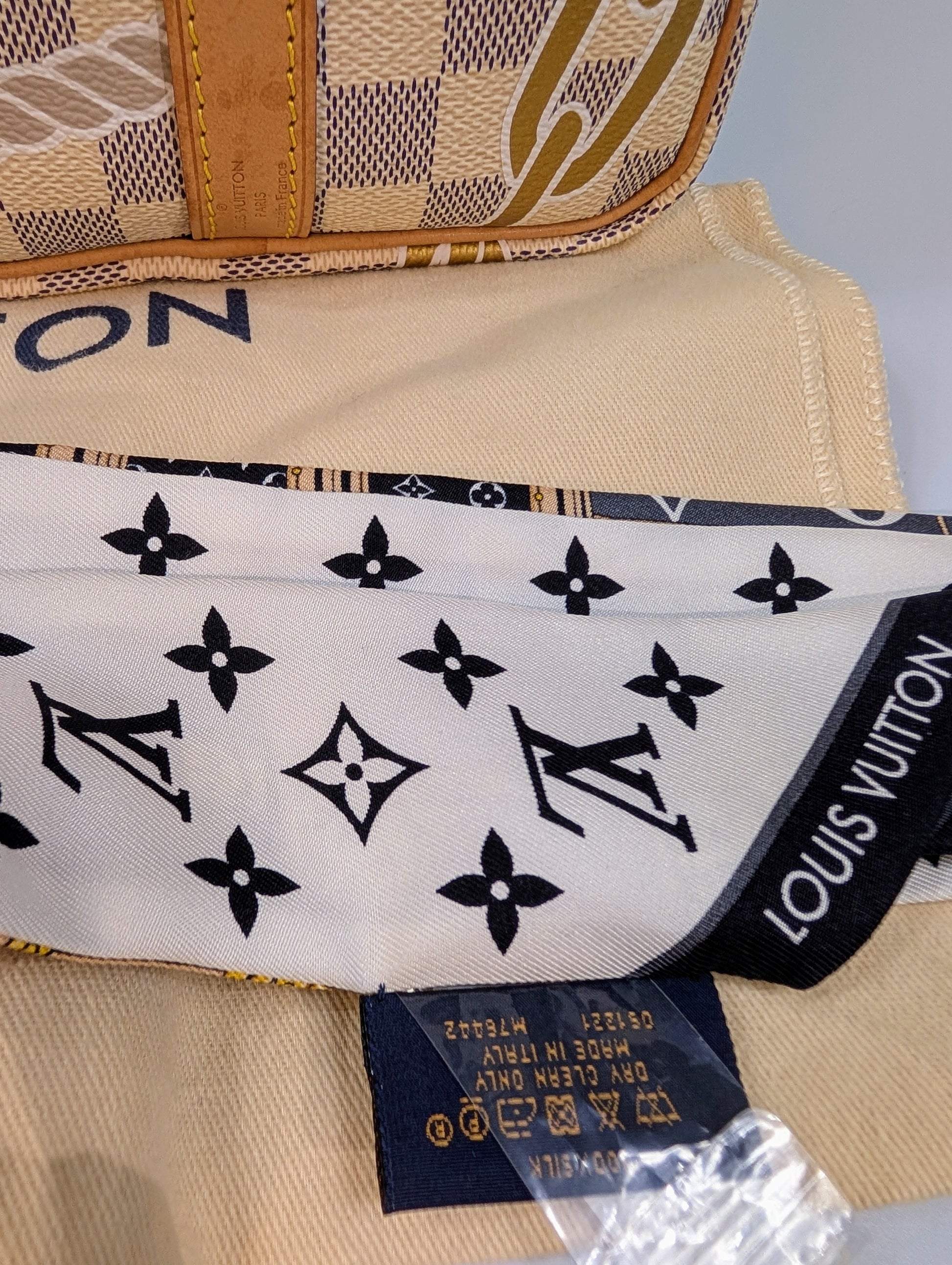 Louis Vuitton Nautical Damier Azur Speedy 25 Bandoulière