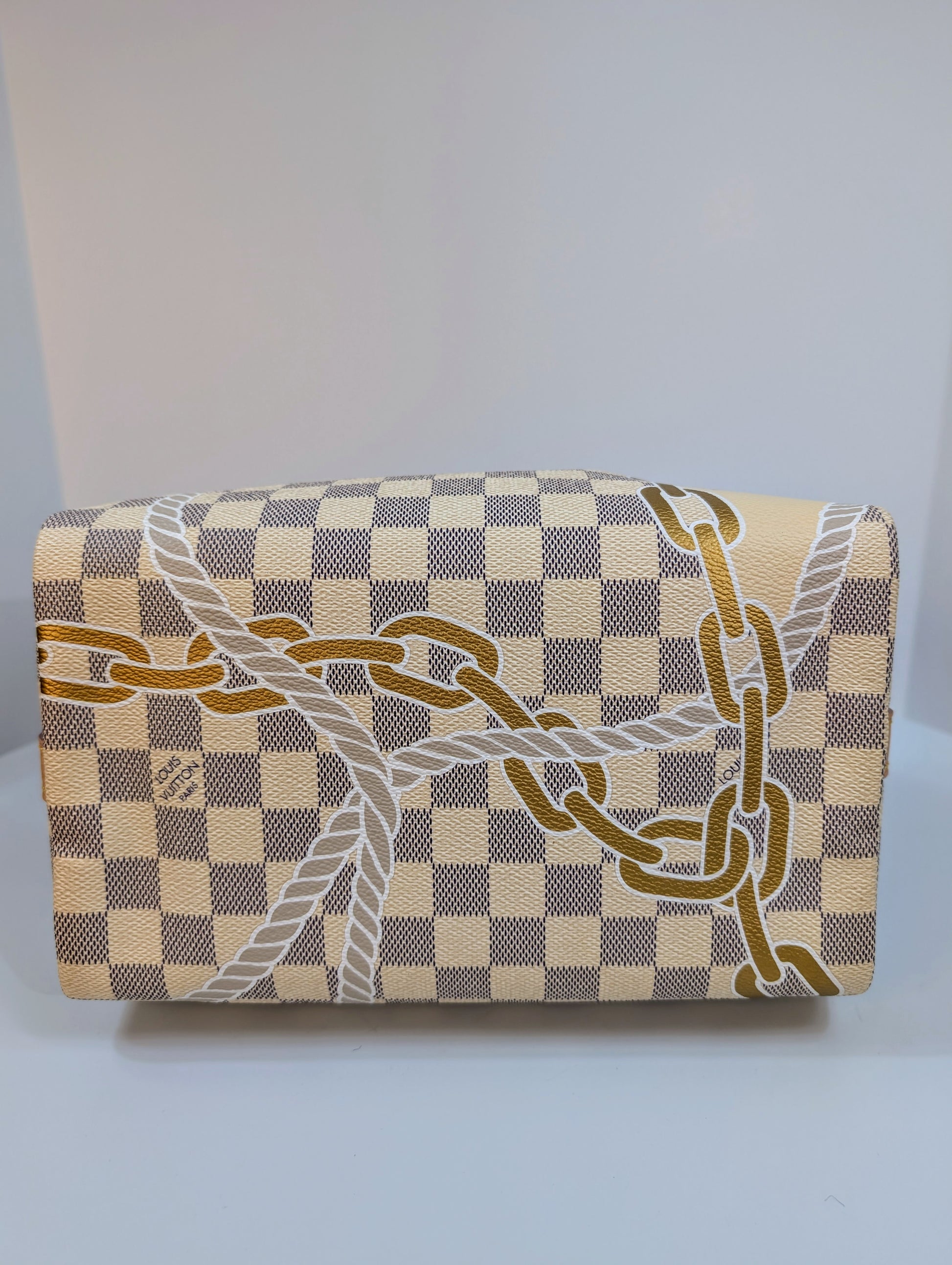 Louis Vuitton Nautical Damier Azur Speedy 25 Bandoulière