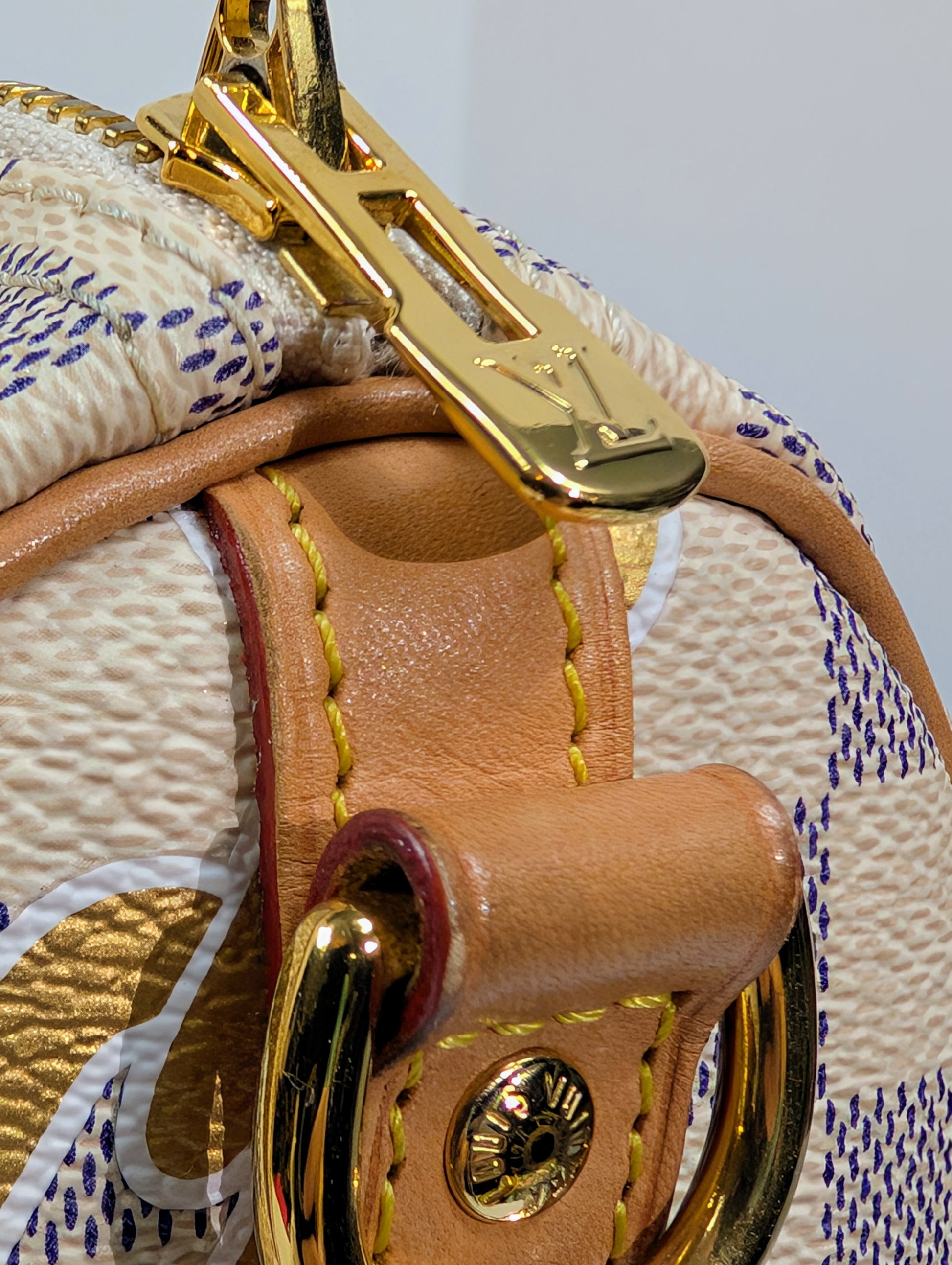 Louis Vuitton Nautical Damier Azur Speedy 25 Bandoulière