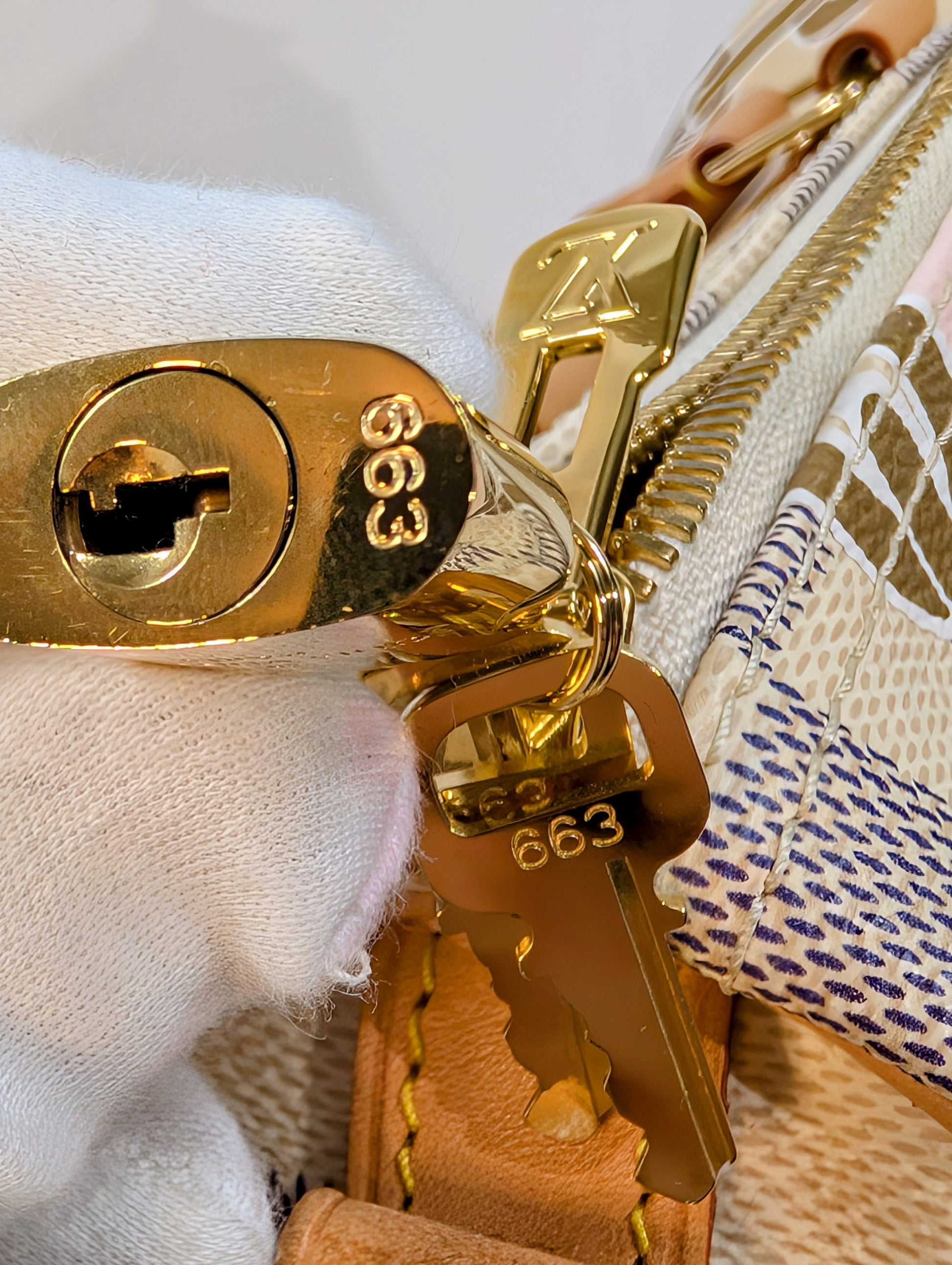 Louis Vuitton Nautical Damier Azur Speedy 25 Bandoulière