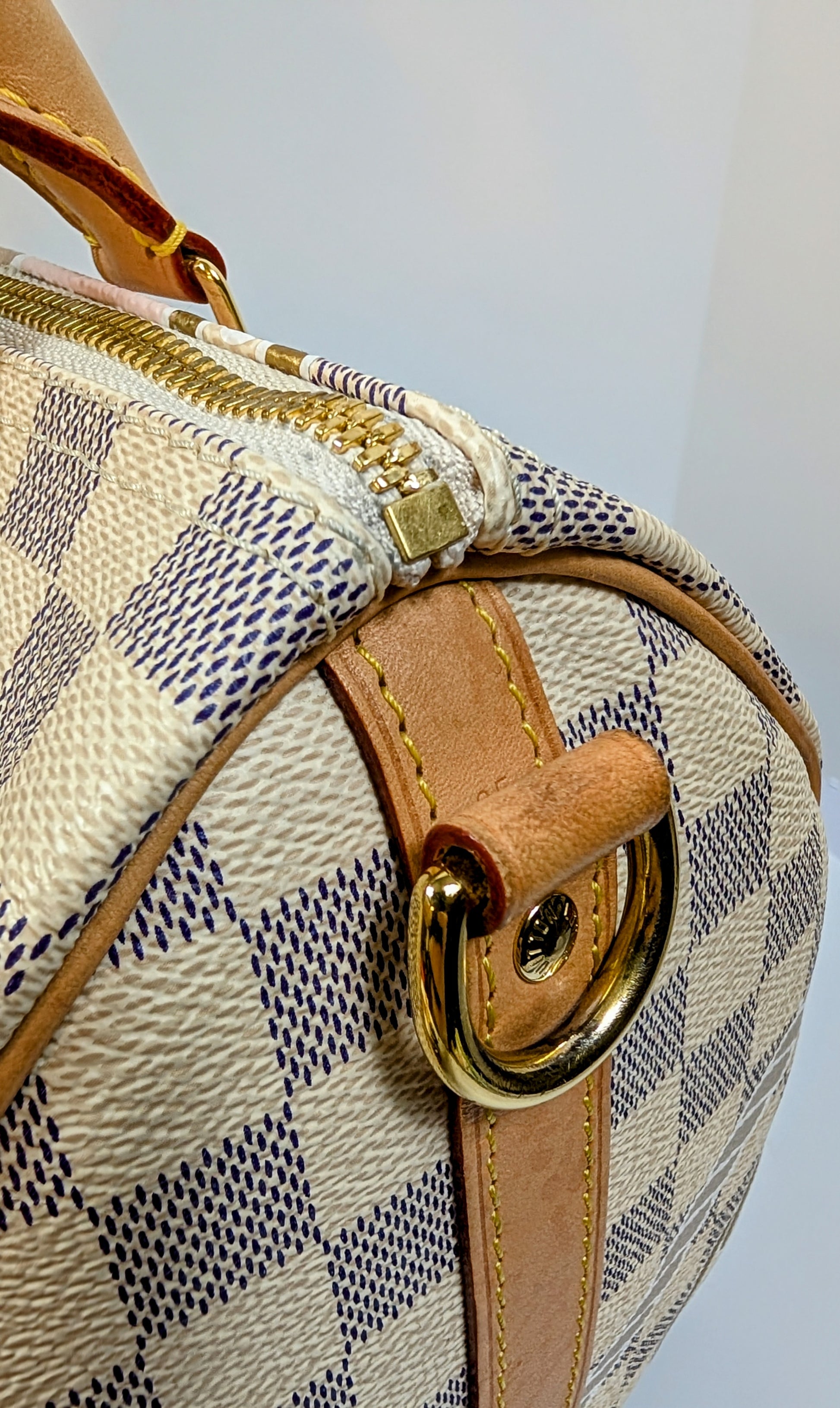 Louis Vuitton Nautical Damier Azur Speedy 25 Bandoulière