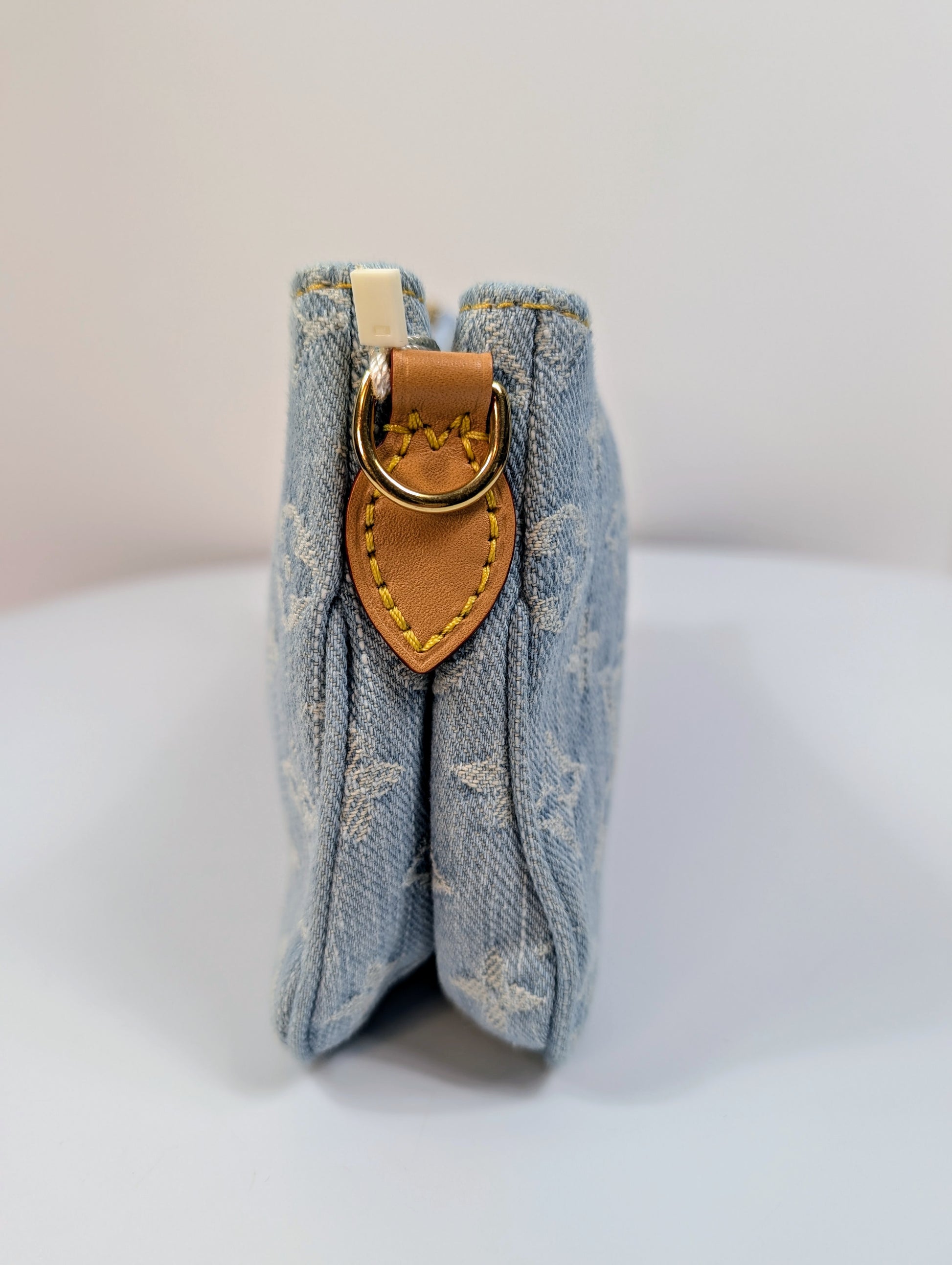 Louis Vuitton Blue Monogram Denim Mini Pochette