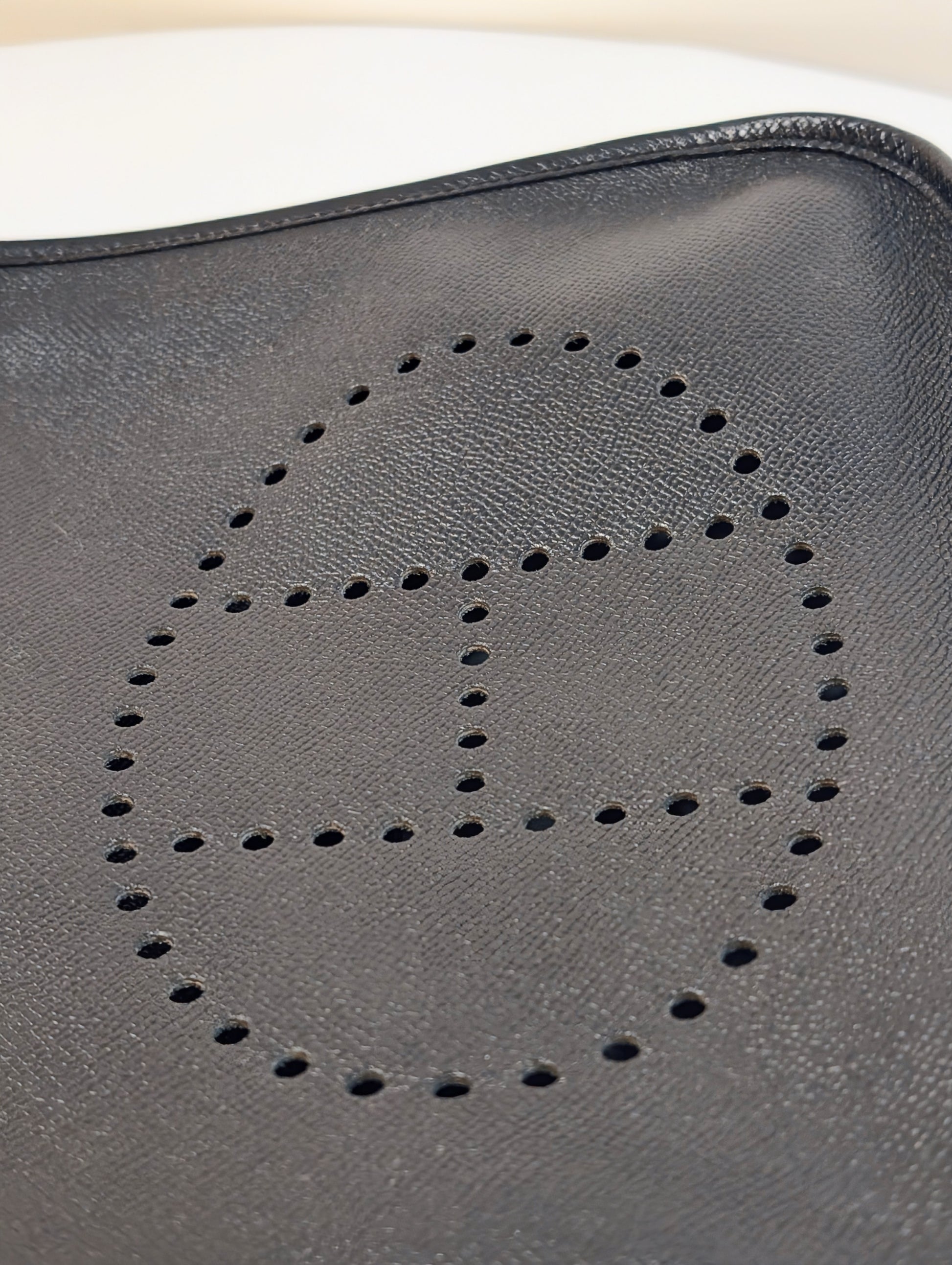 Hermes Black Evelyne III PM Bag in Epsom Leather