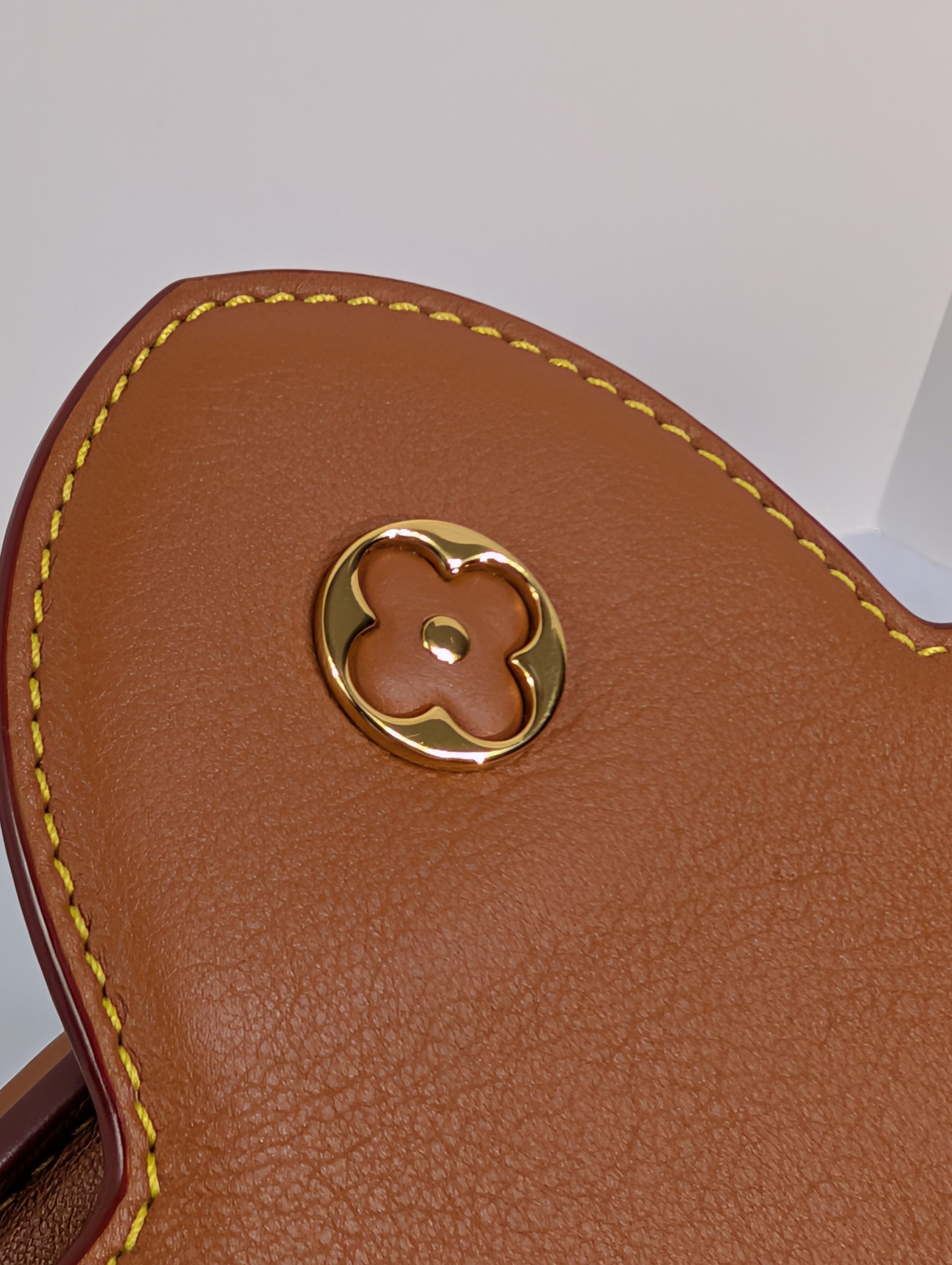 Louis Vuitton Rare Brown Capucines MM "Catogram" Bag