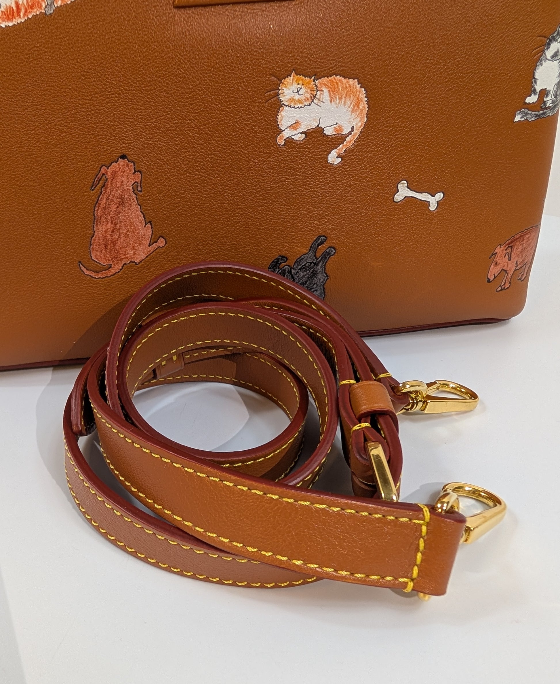 Louis Vuitton Rare Brown Capucines MM "Catogram" Bag