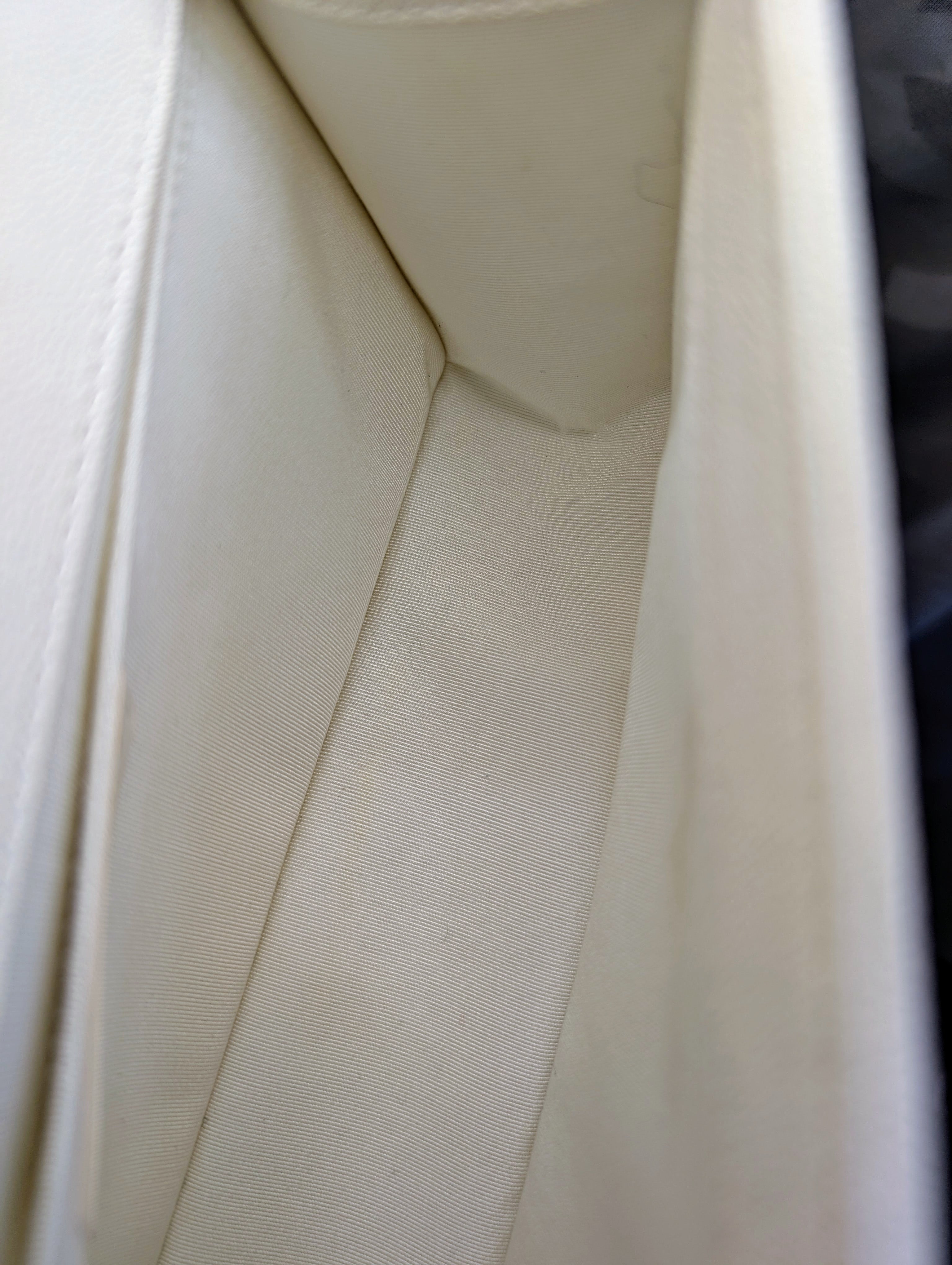 Chanel White Grained Calfskin Medium Boy Flap Bag