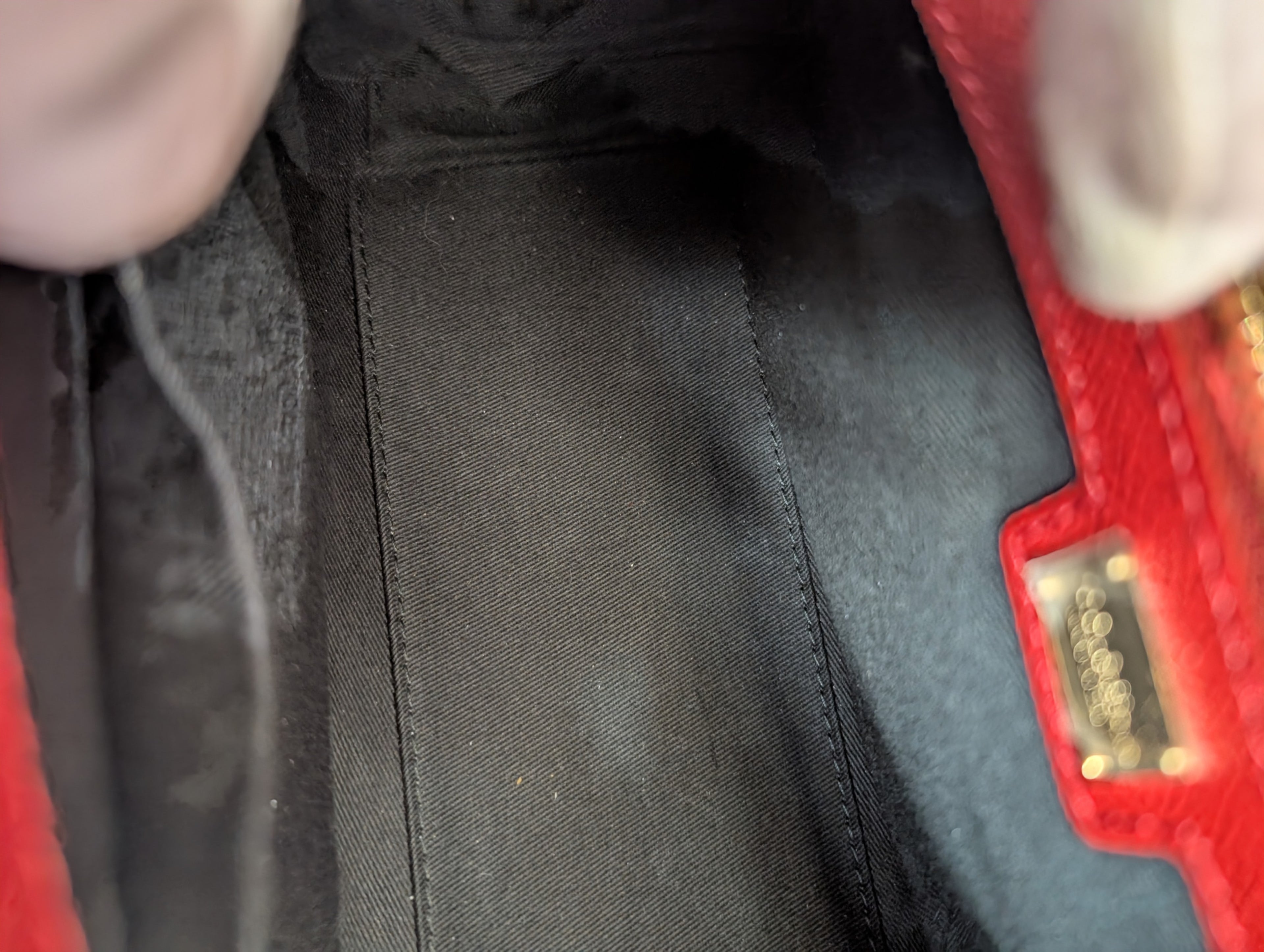 Dolce & Gabbana Red Sicily Bag with Carriage Embellishment