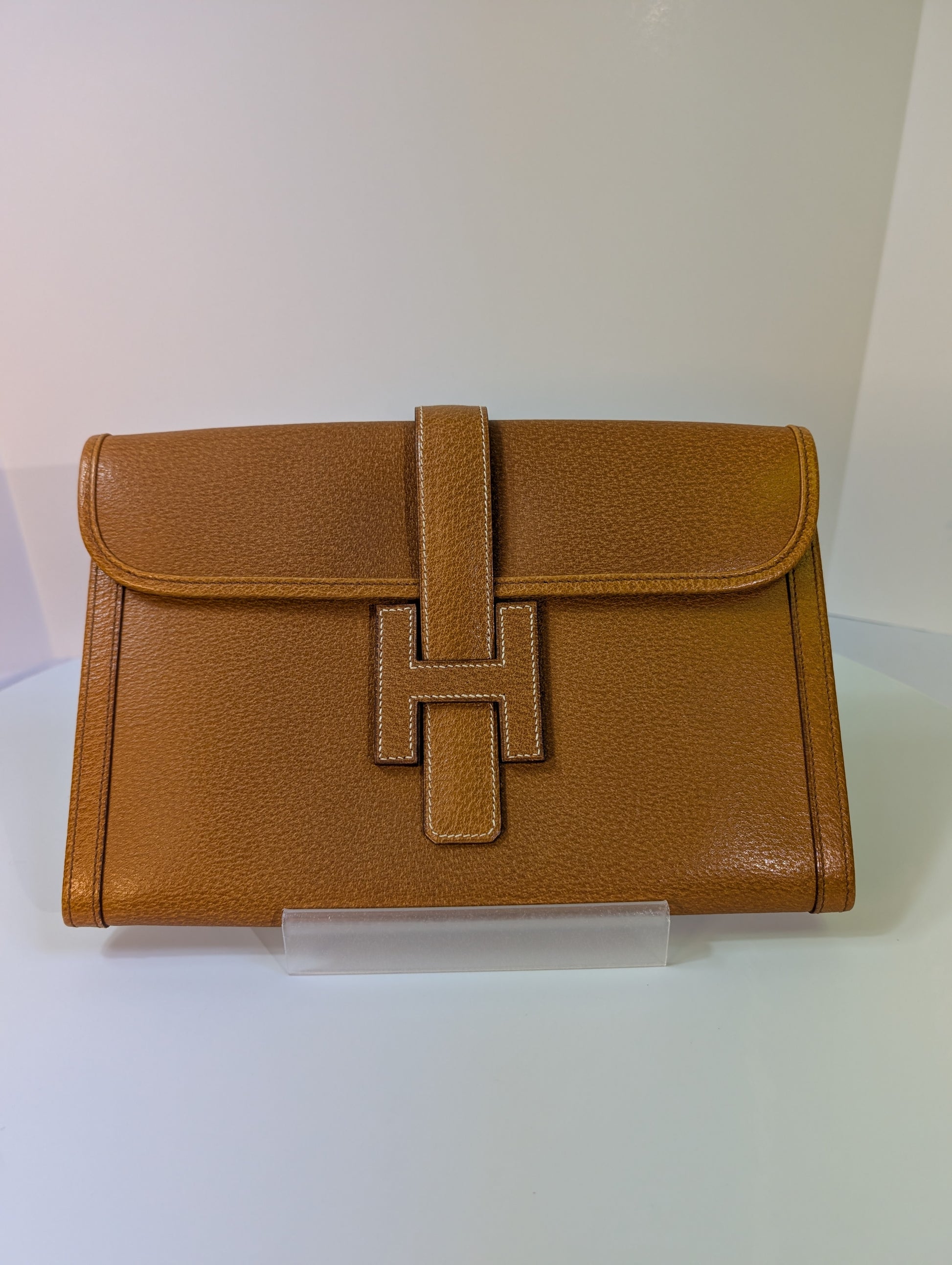 Hermes Light Brown (Fauve) Hac à Dos (Hac A Dos) Clutch