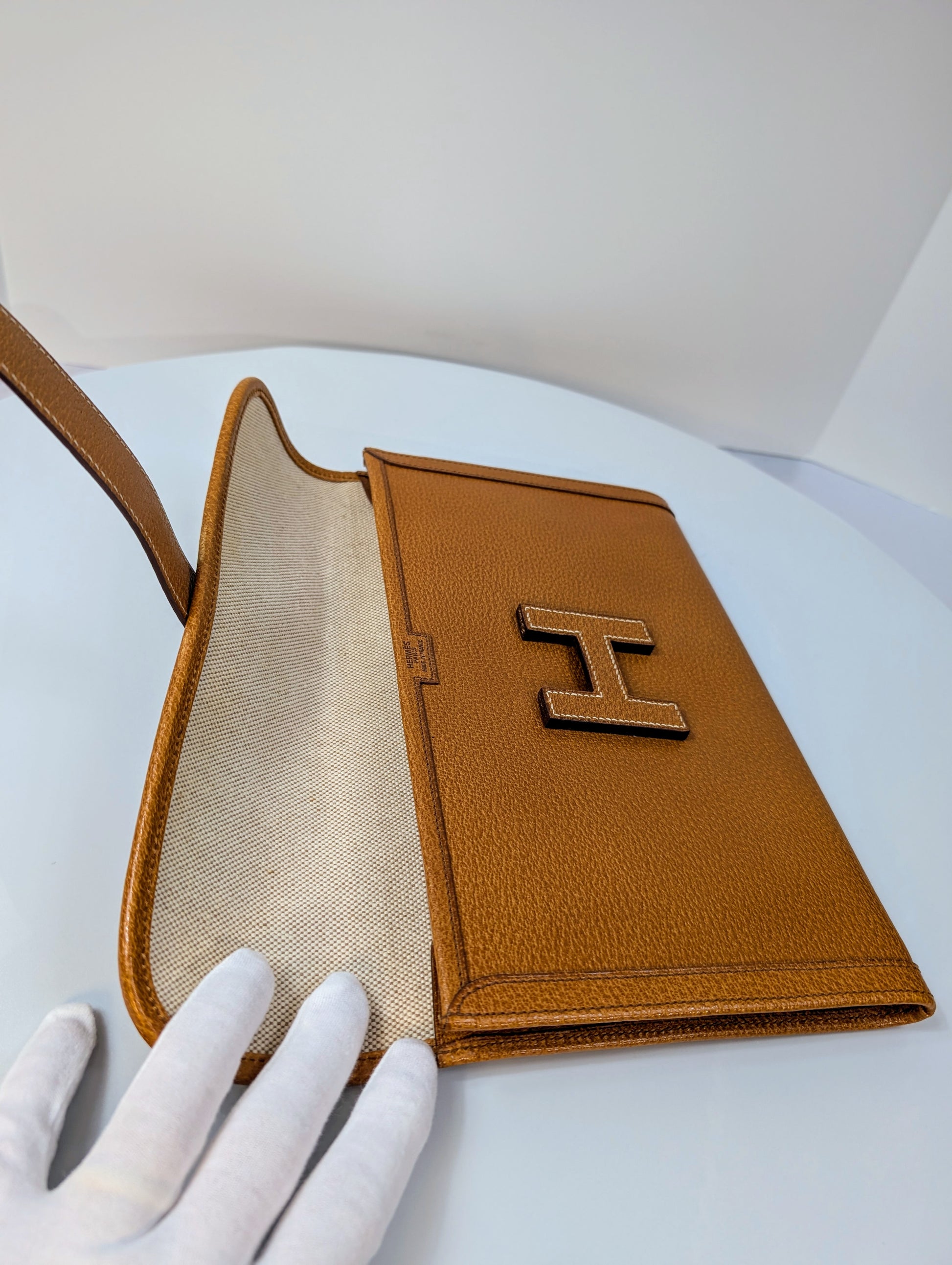 Hermes Light Brown (Fauve) Hac à Dos (Hac A Dos) Clutch