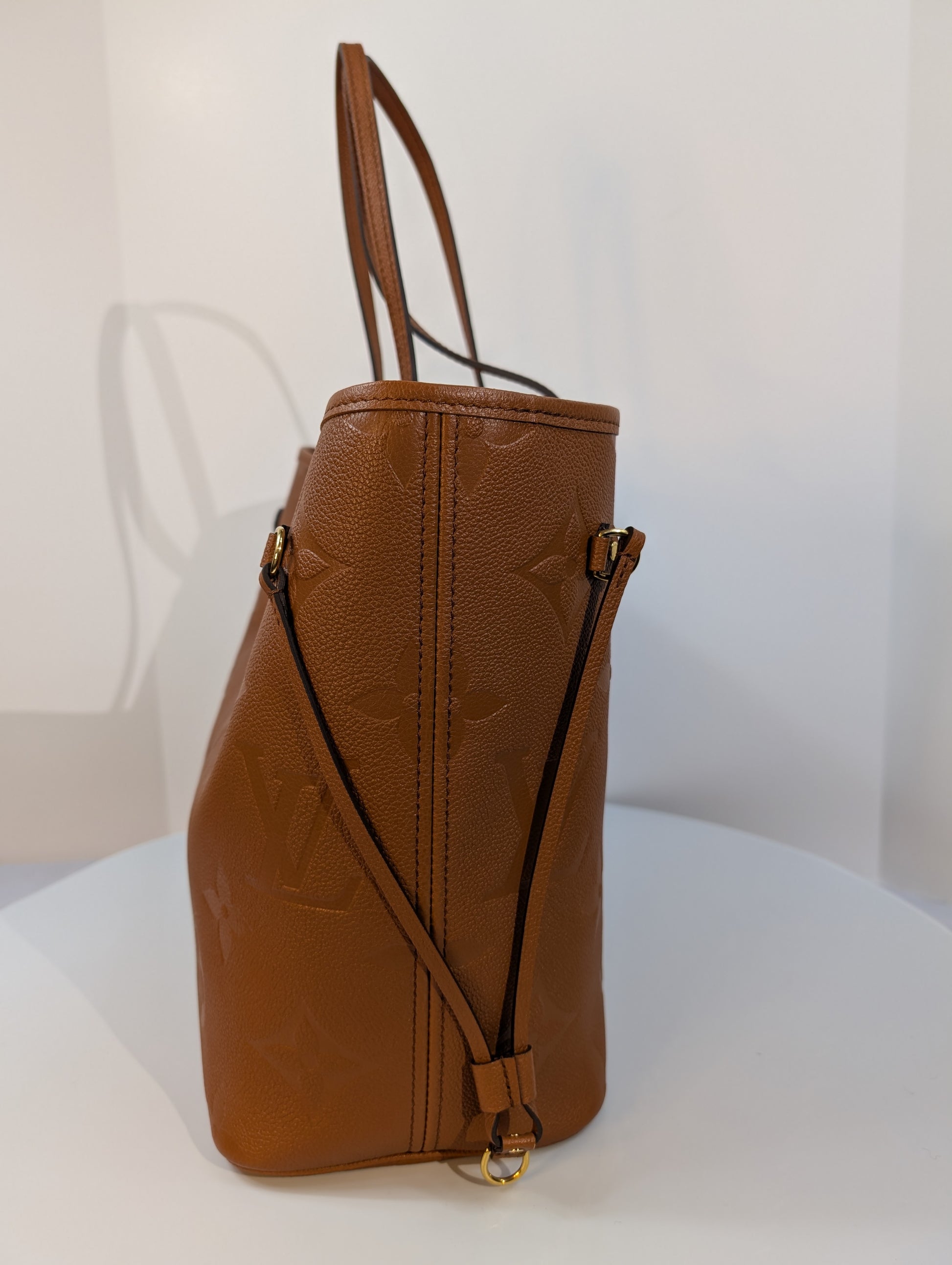 Louis Vuitton Neverfull MM in Monogram Empreinte Leather