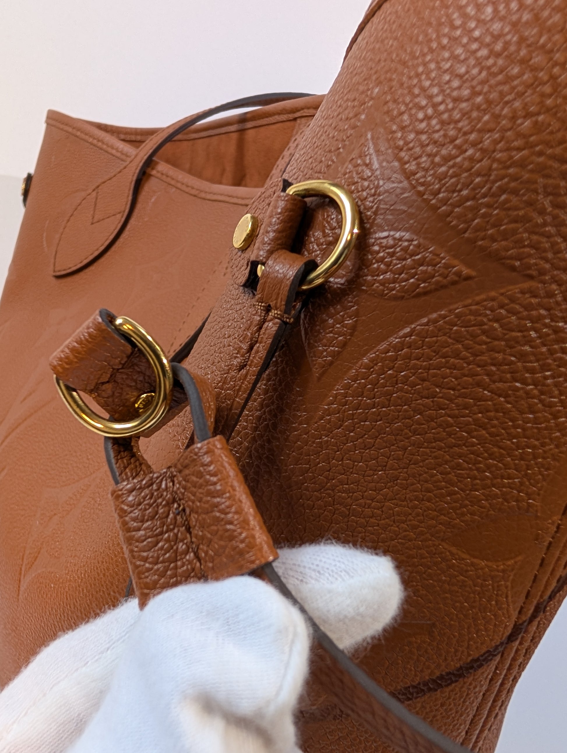 Louis Vuitton Neverfull MM in Monogram Empreinte Leather