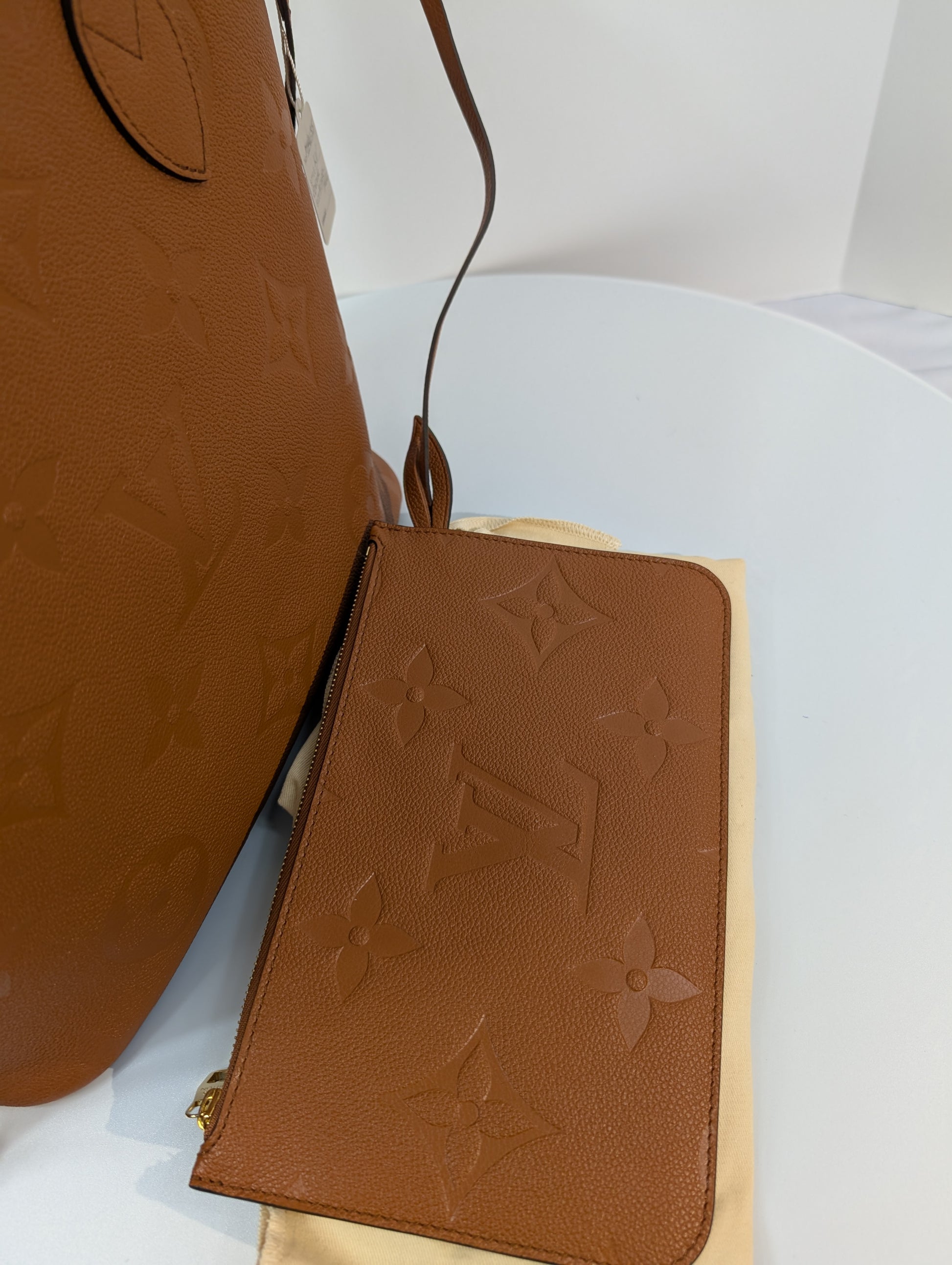 Louis Vuitton Neverfull MM in Monogram Empreinte Leather