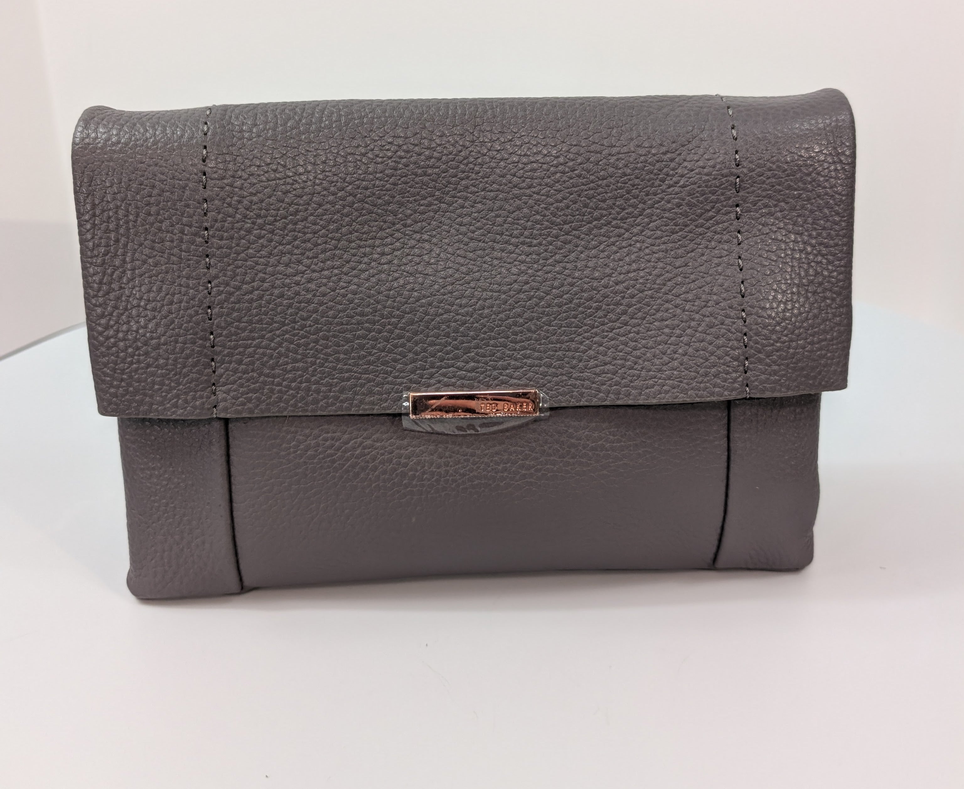 Ted Baker Gray Purple London Crossbody Bag