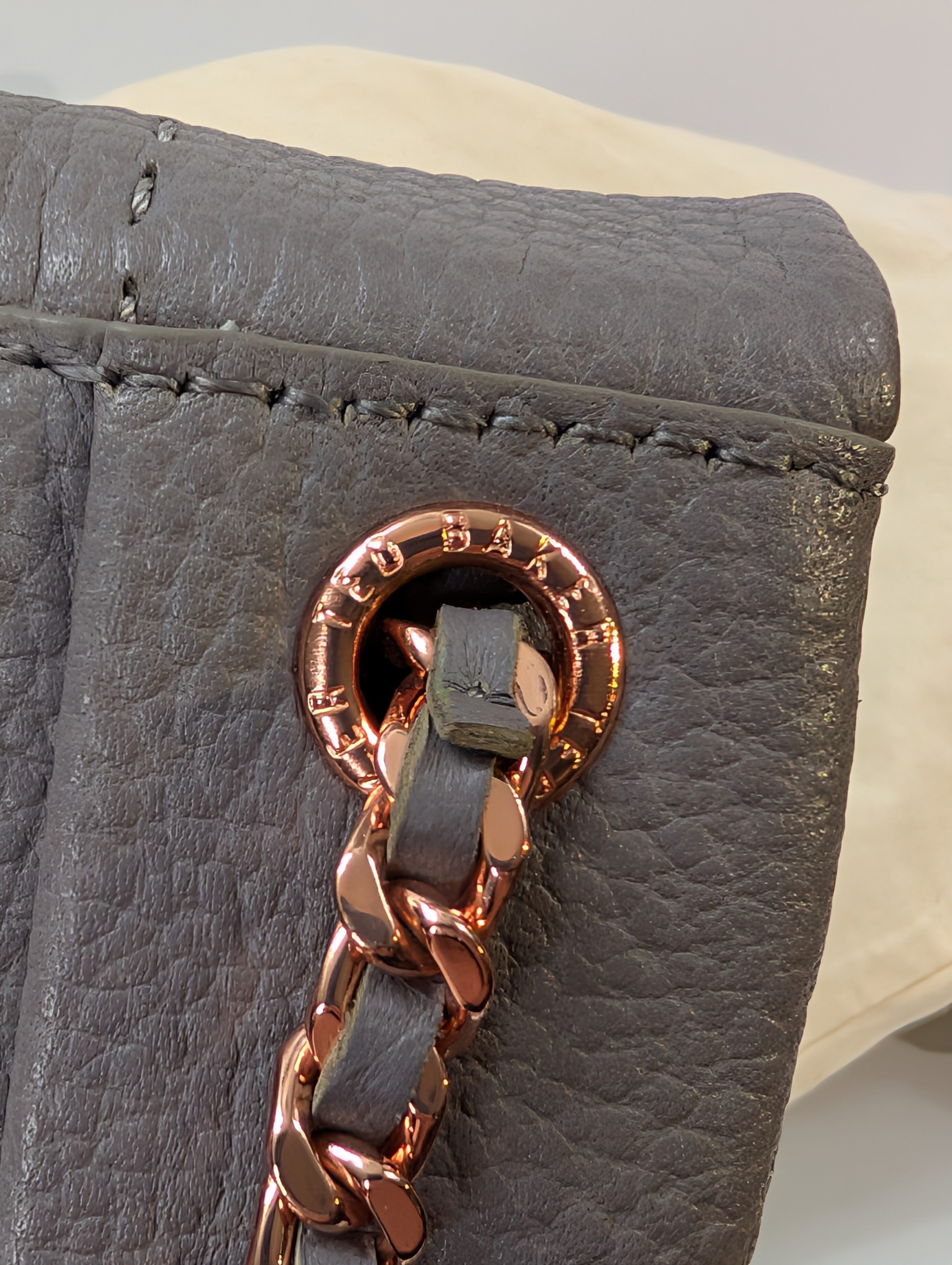 Ted Baker Gray Purple London Crossbody Bag