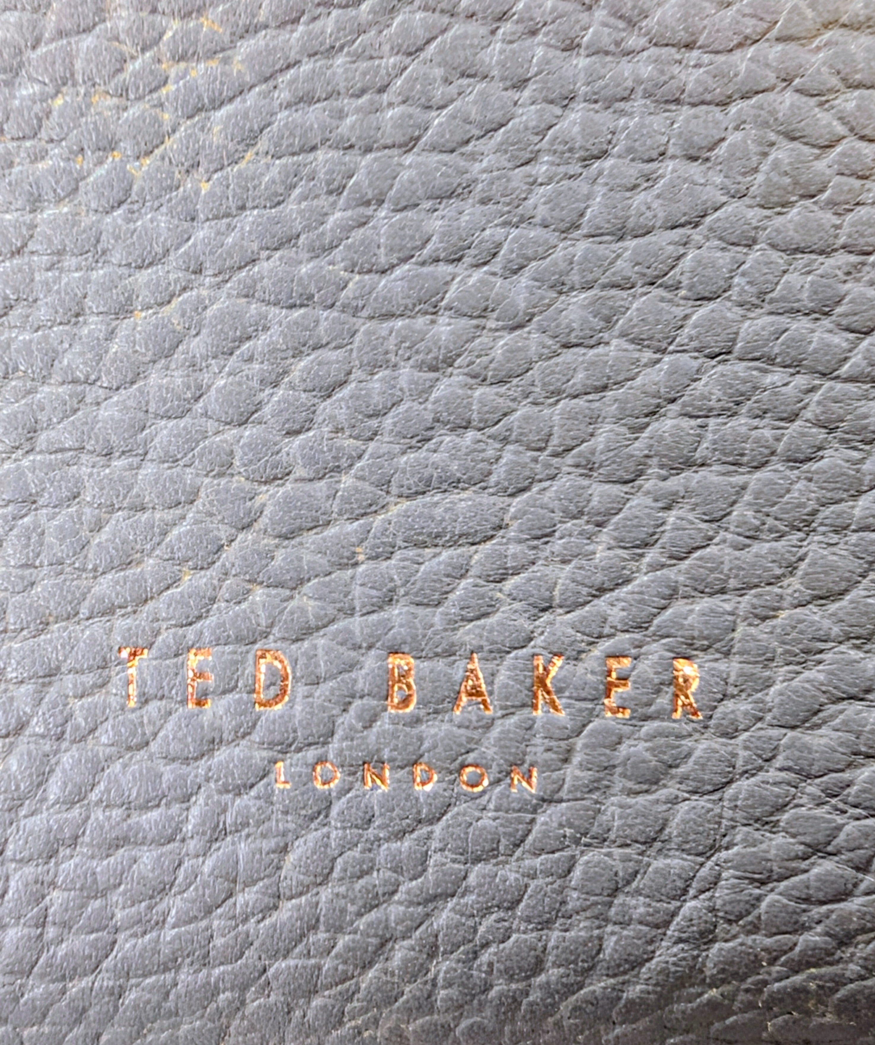 Ted Baker Gray Purple London Crossbody Bag