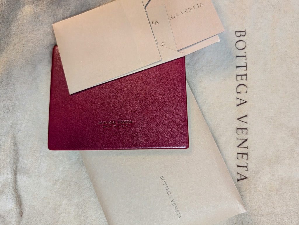 Bottega Veneta Red Napa Leather Hobo Campana Bag