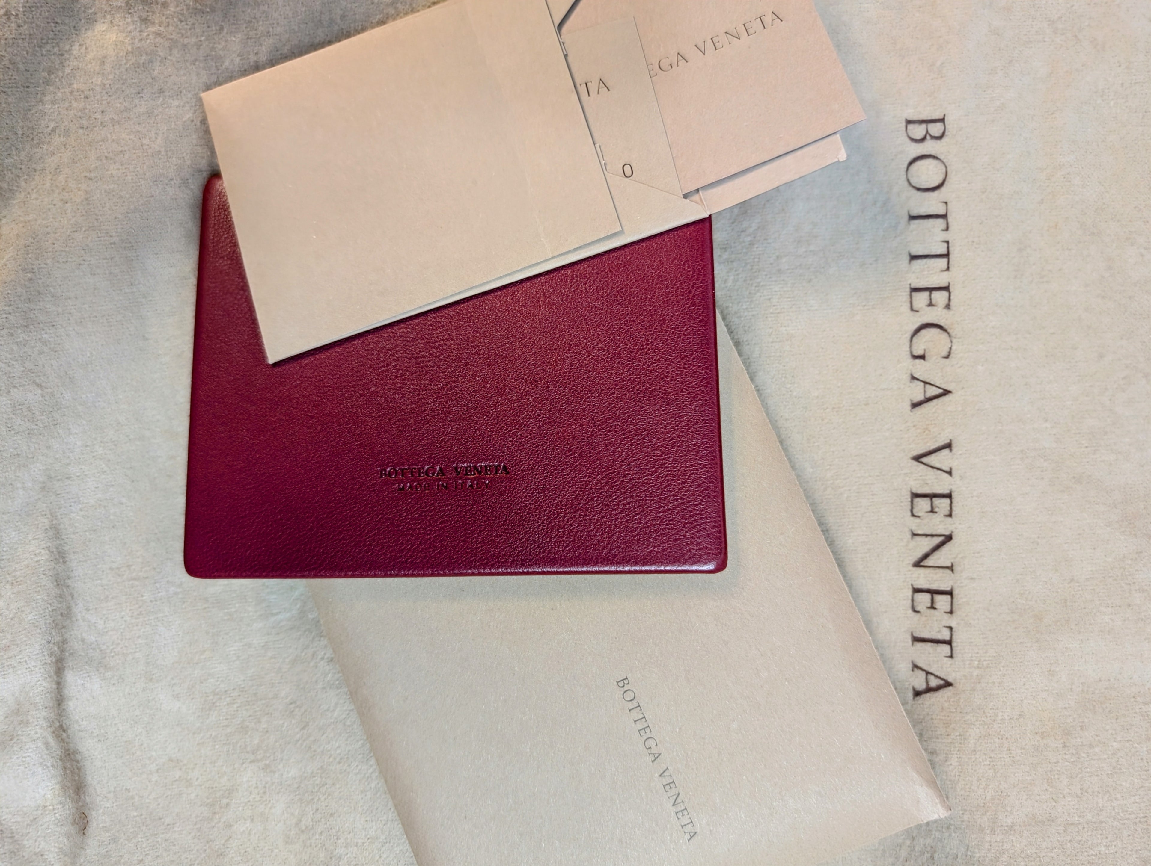 Bottega Veneta Red Napa Leather Hobo Campana Bag