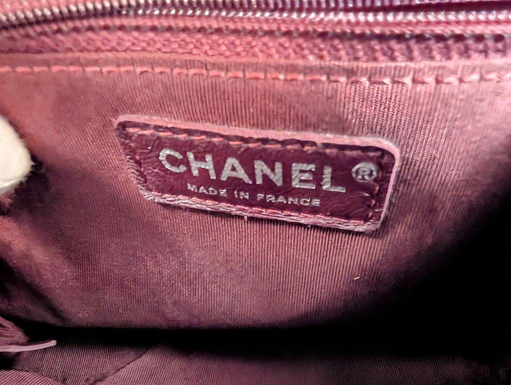 Chanel Black Mini Double-Sided Glazed Calfskin Flap Bag with Top Handle