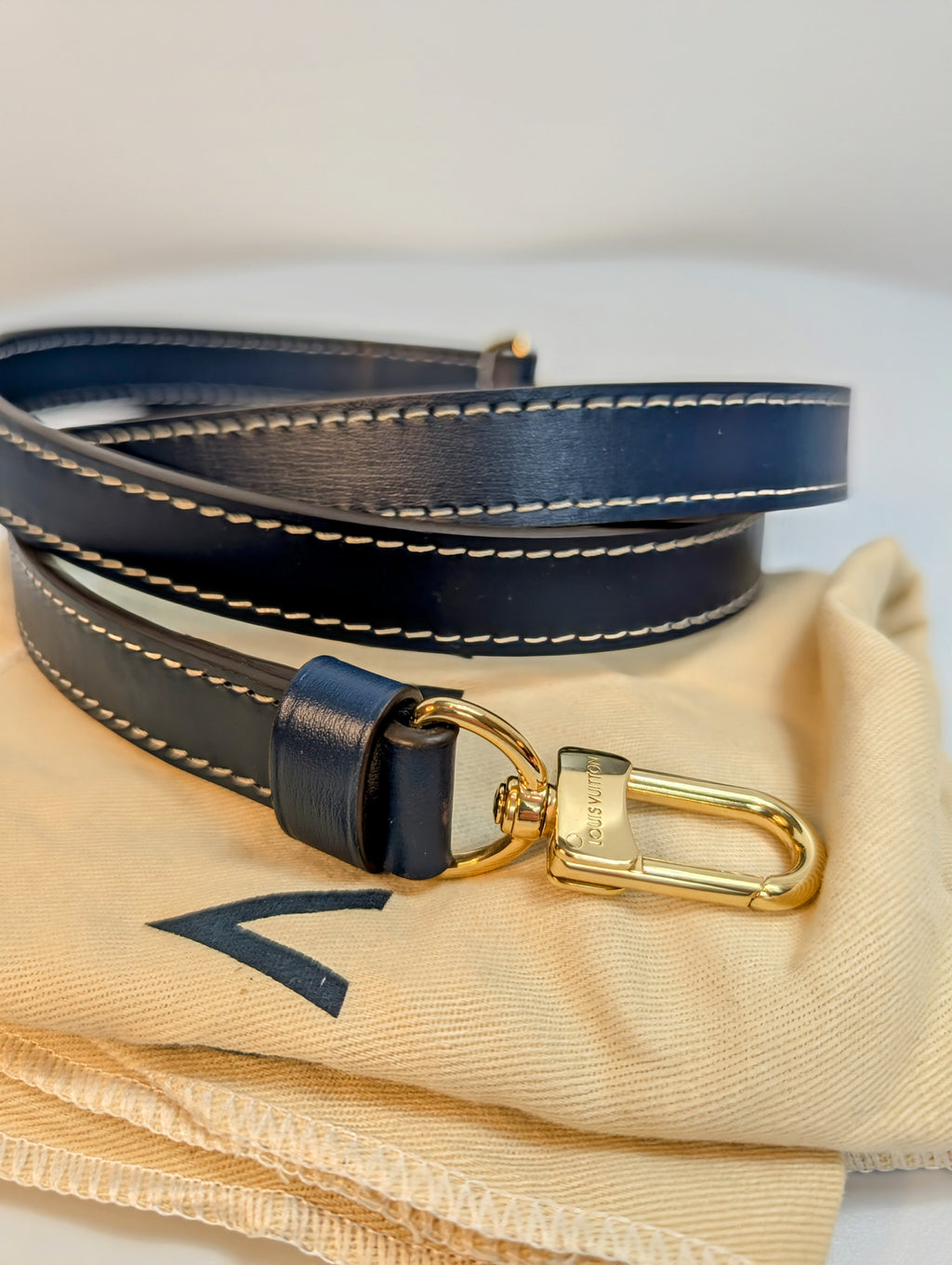 Louis Vuitton Denim Jacquard Monogram Speedy Bandoulière 25