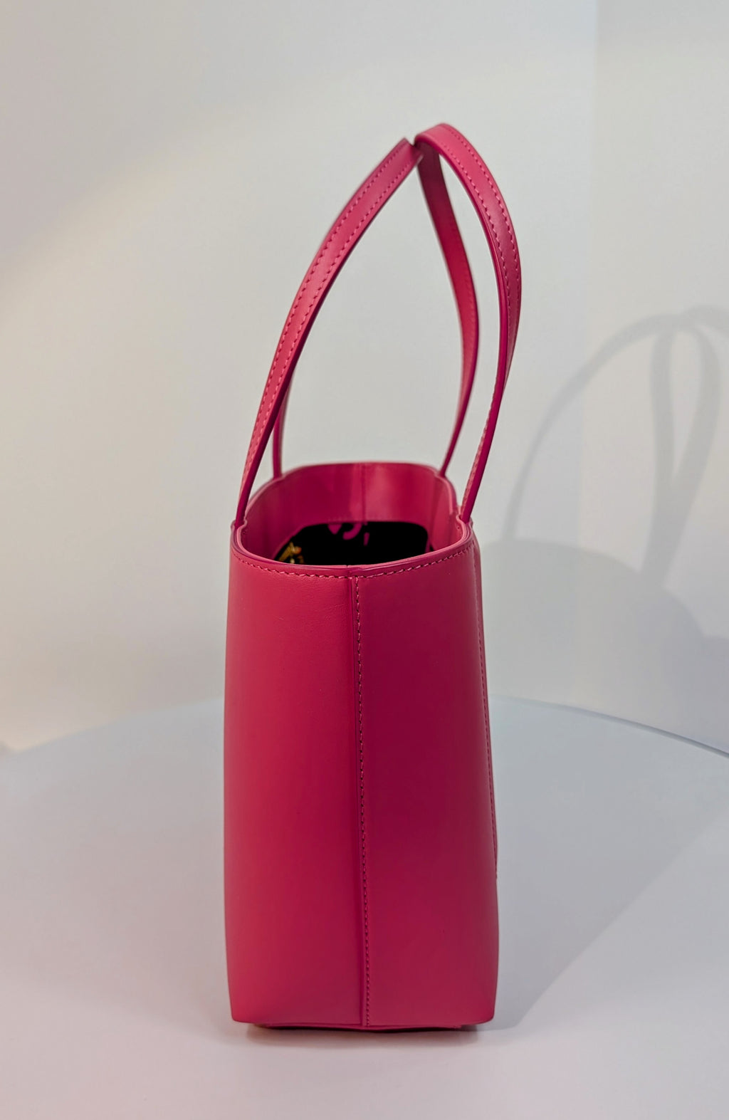 Dolce & Gabbana Hot Pink Small DG Logo Tote Bag